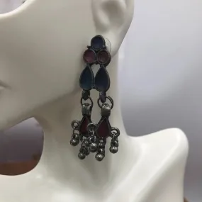 Antique Dangle Mirror Earrings