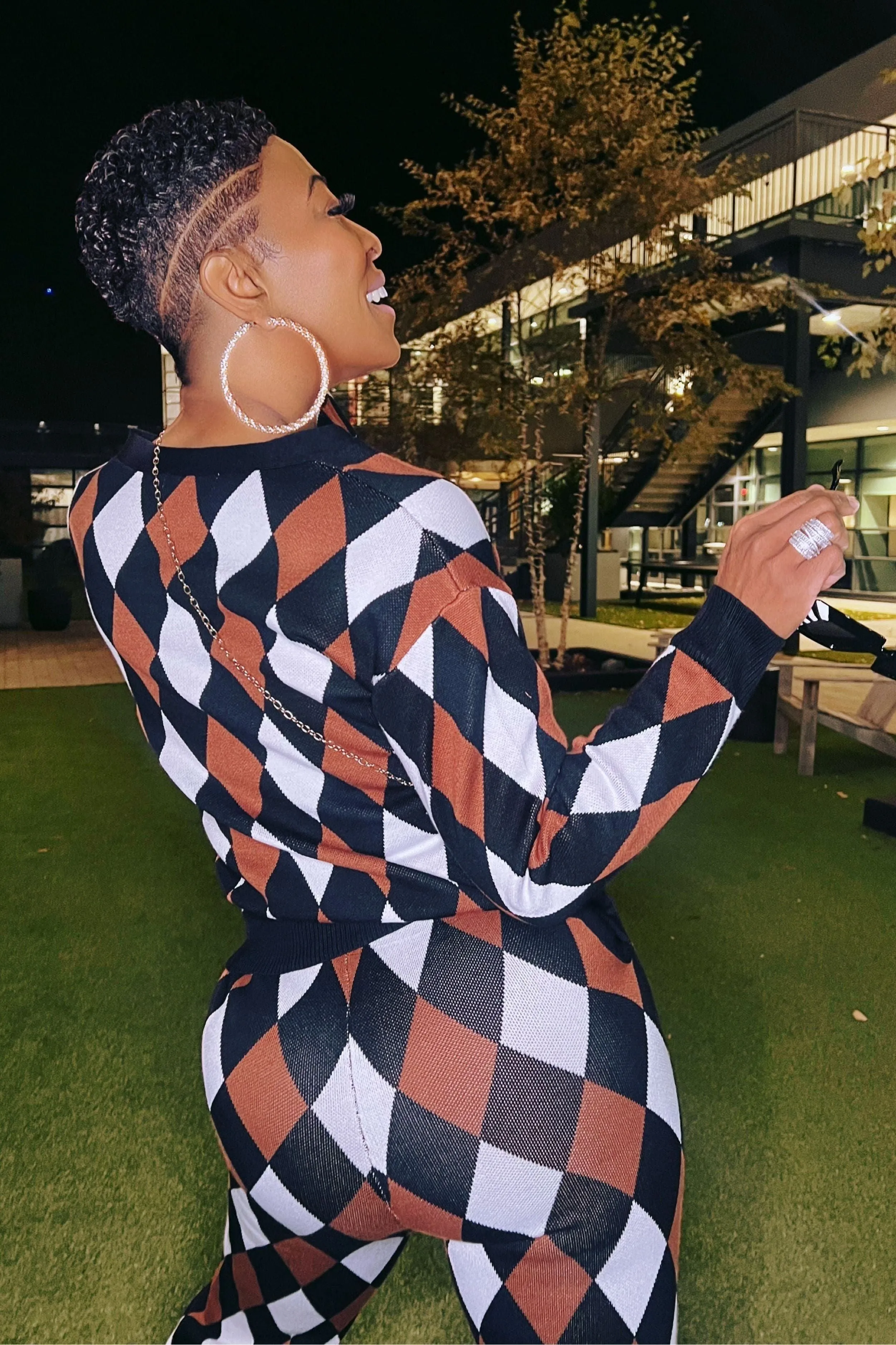 Argyle Essence Two-Piece Set