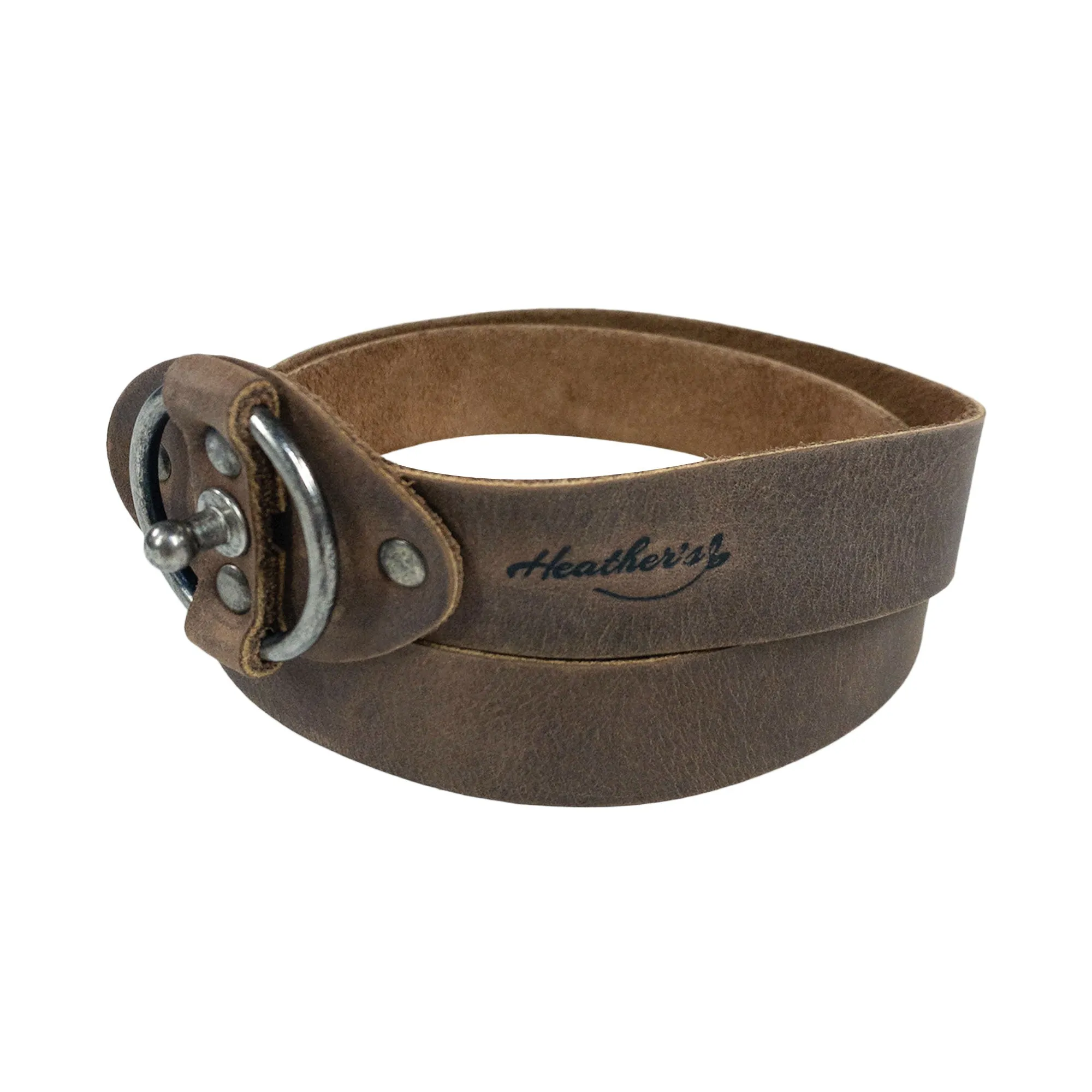 Belt for Women with Ring Closure