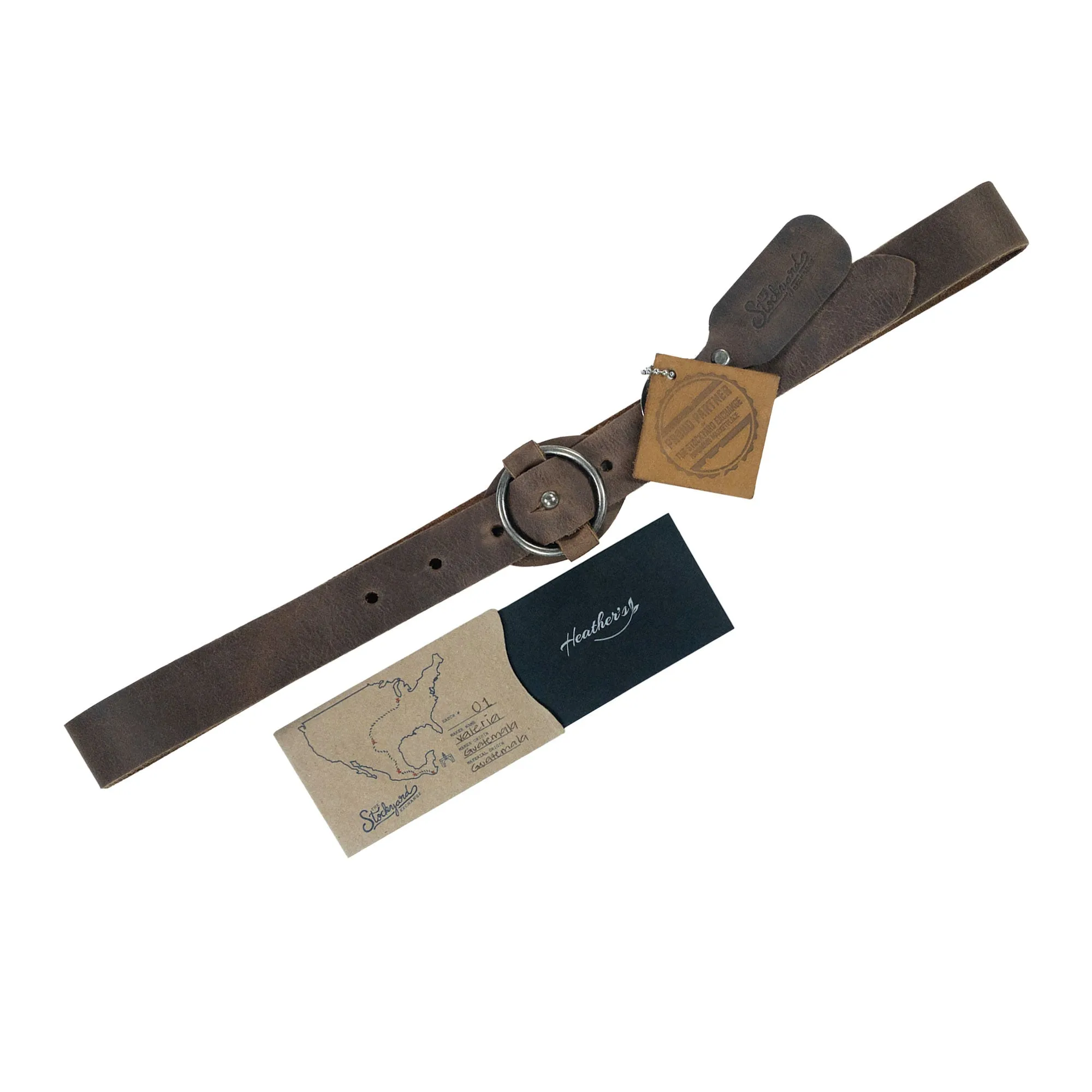 Belt for Women with Ring Closure