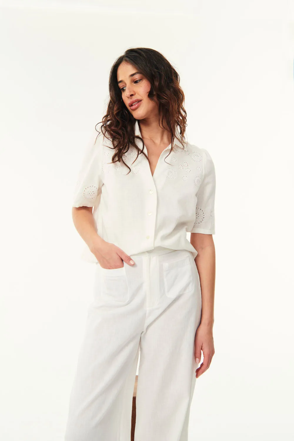 Blouse Shikou Ecru