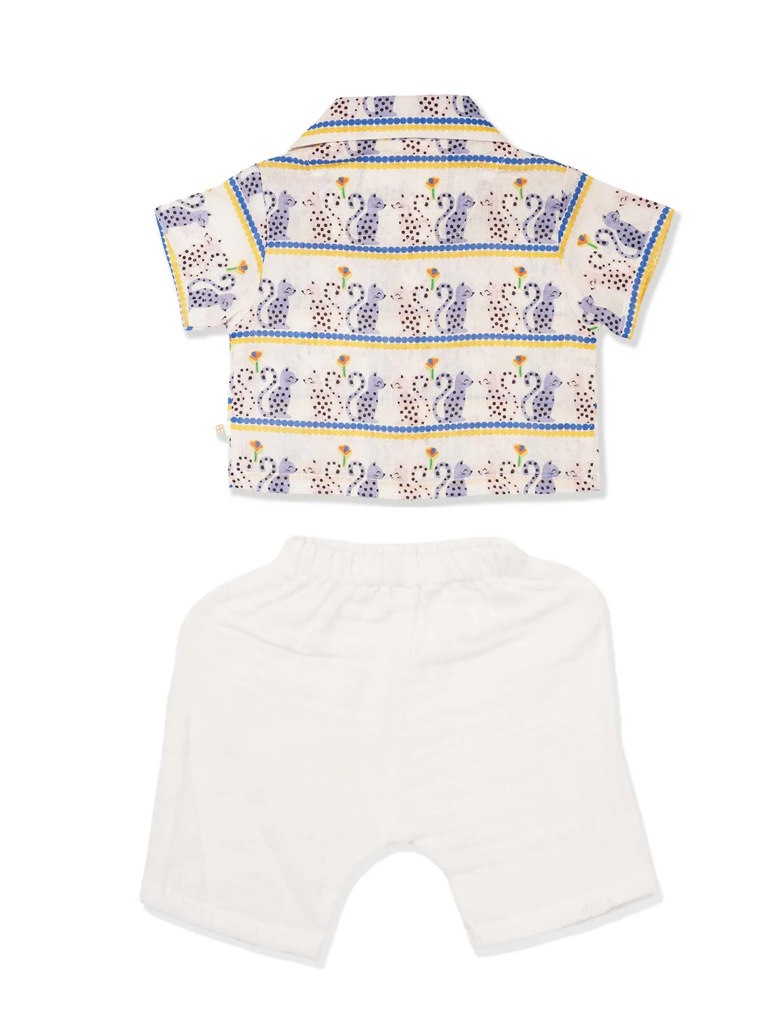 Cat Crew - Baby Boy Co-Ords Set