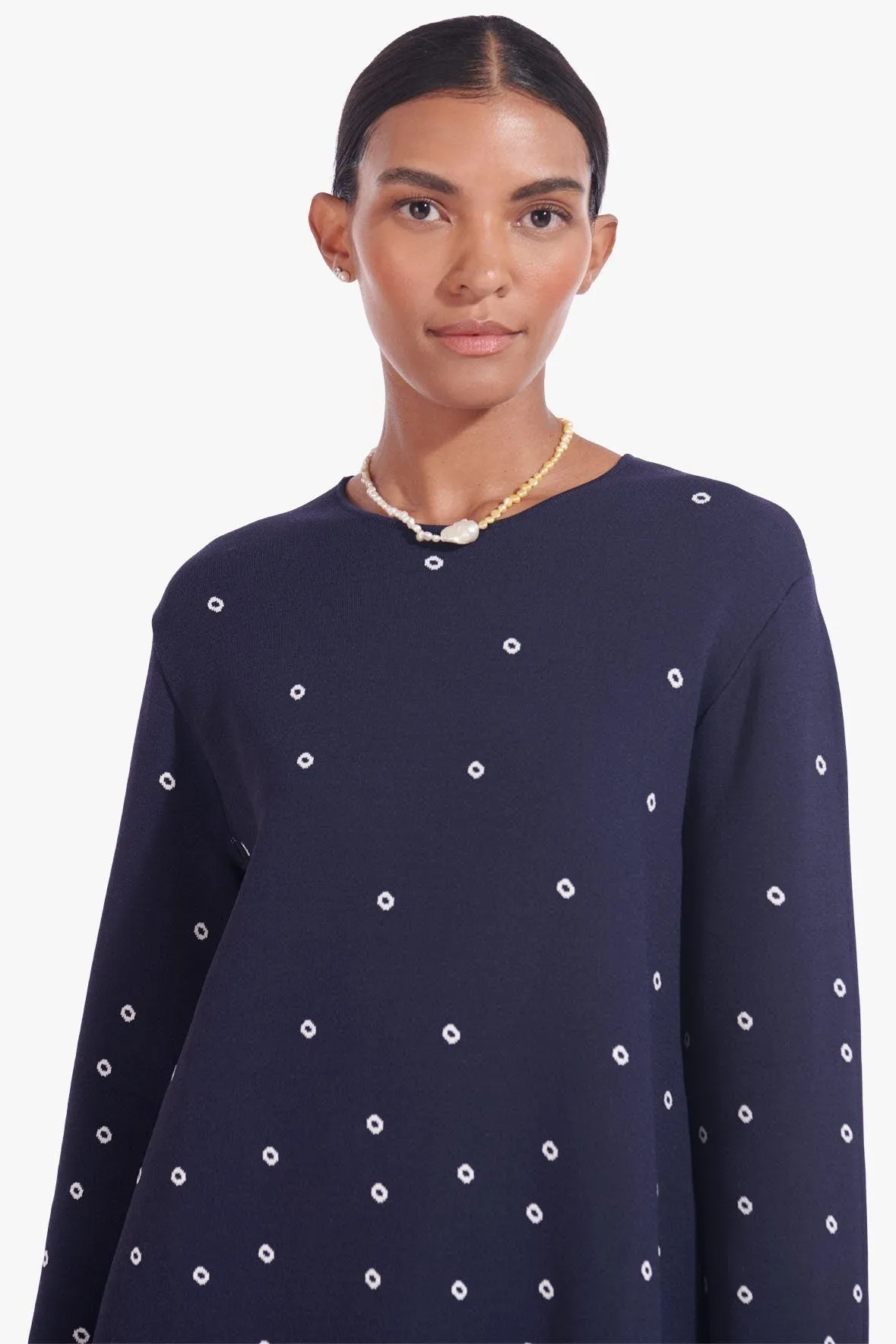 CHEYENNE DRESS | BANDANA PRINT DEEP SEA