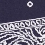 CHEYENNE DRESS | BANDANA PRINT DEEP SEA