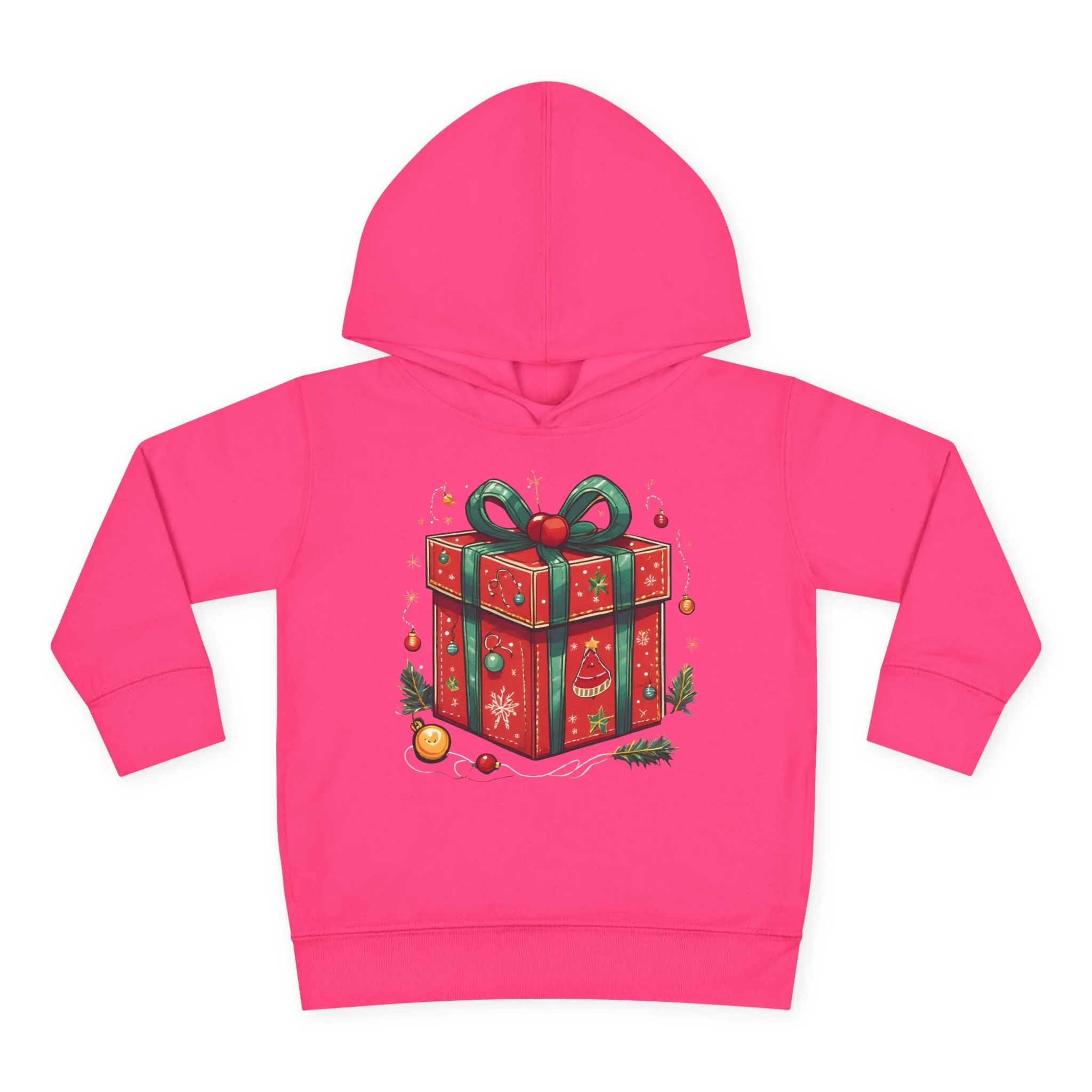 Christmas Gift Box Toddler Hoodie