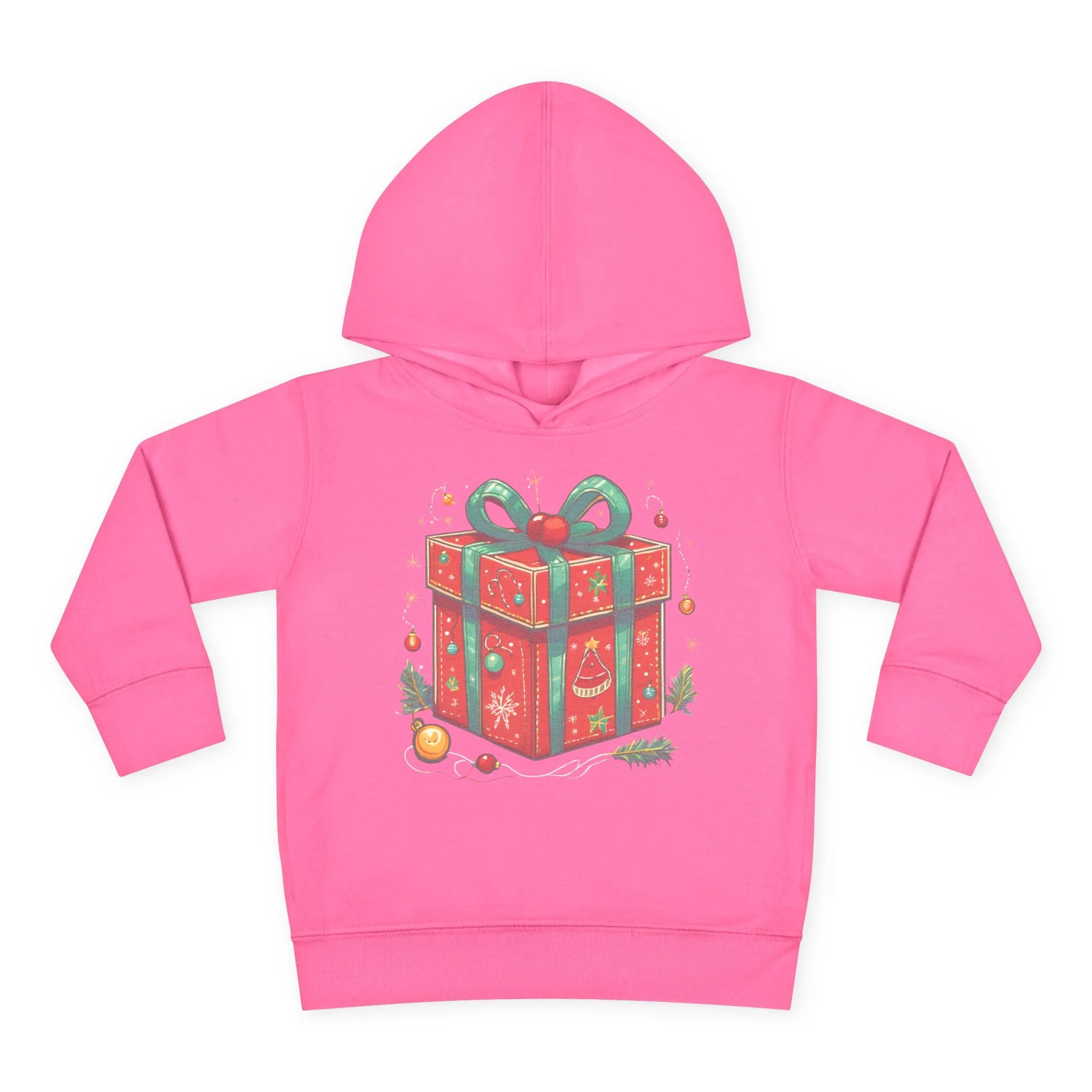 Christmas Gift Box Toddler Hoodie