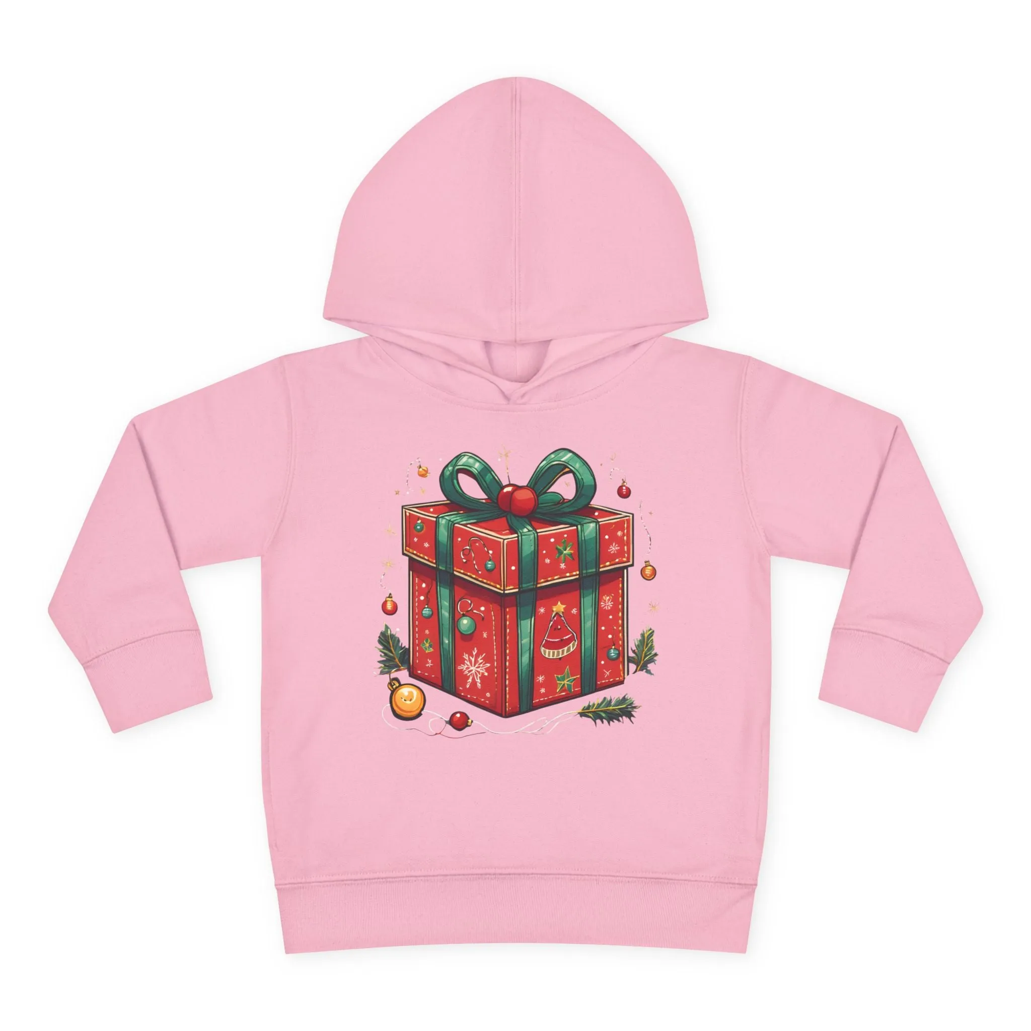 Christmas Gift Box Toddler Hoodie