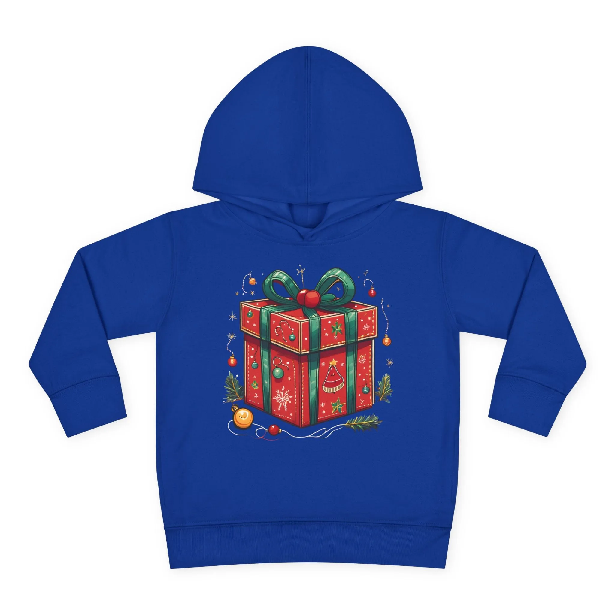 Christmas Gift Box Toddler Hoodie
