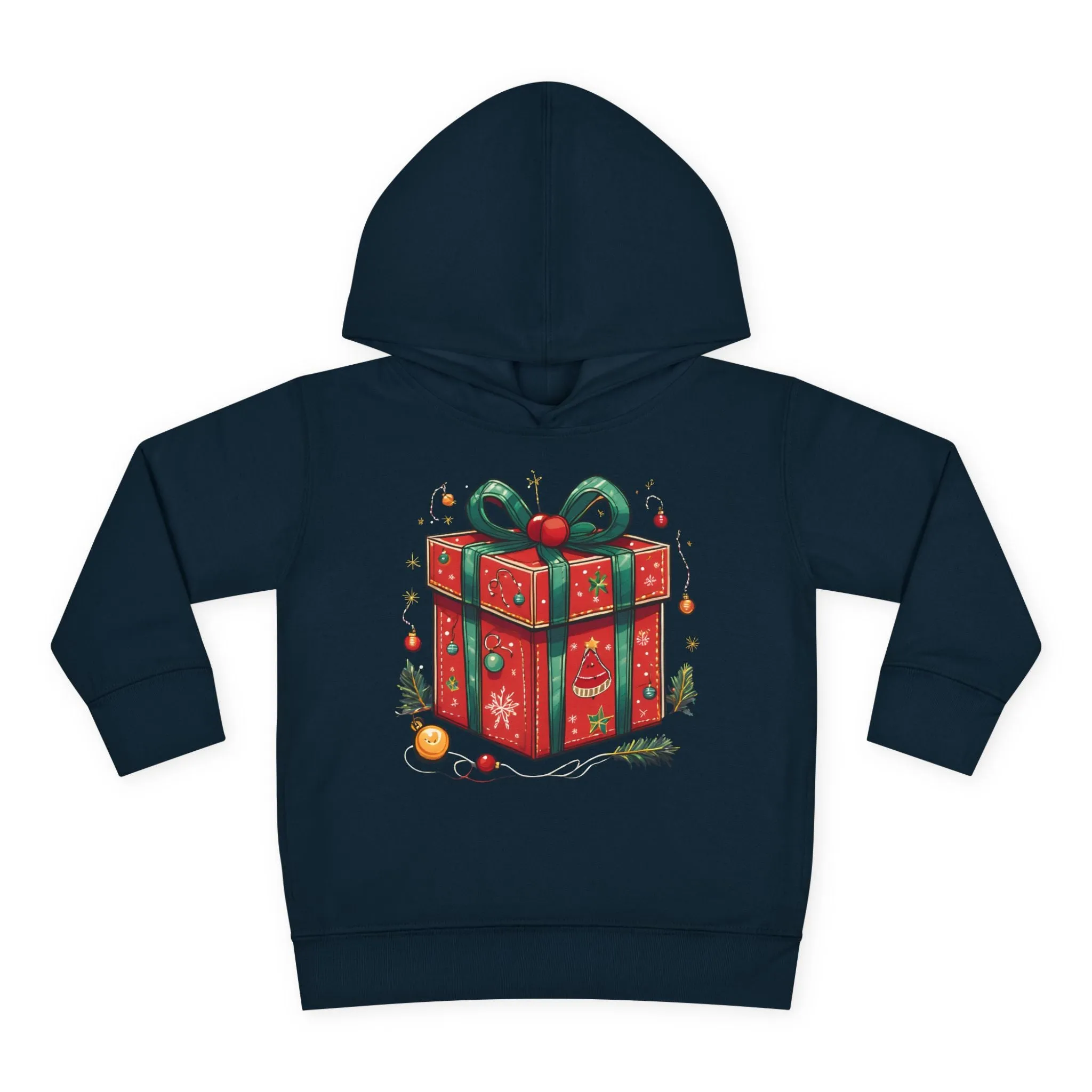 Christmas Gift Box Toddler Hoodie