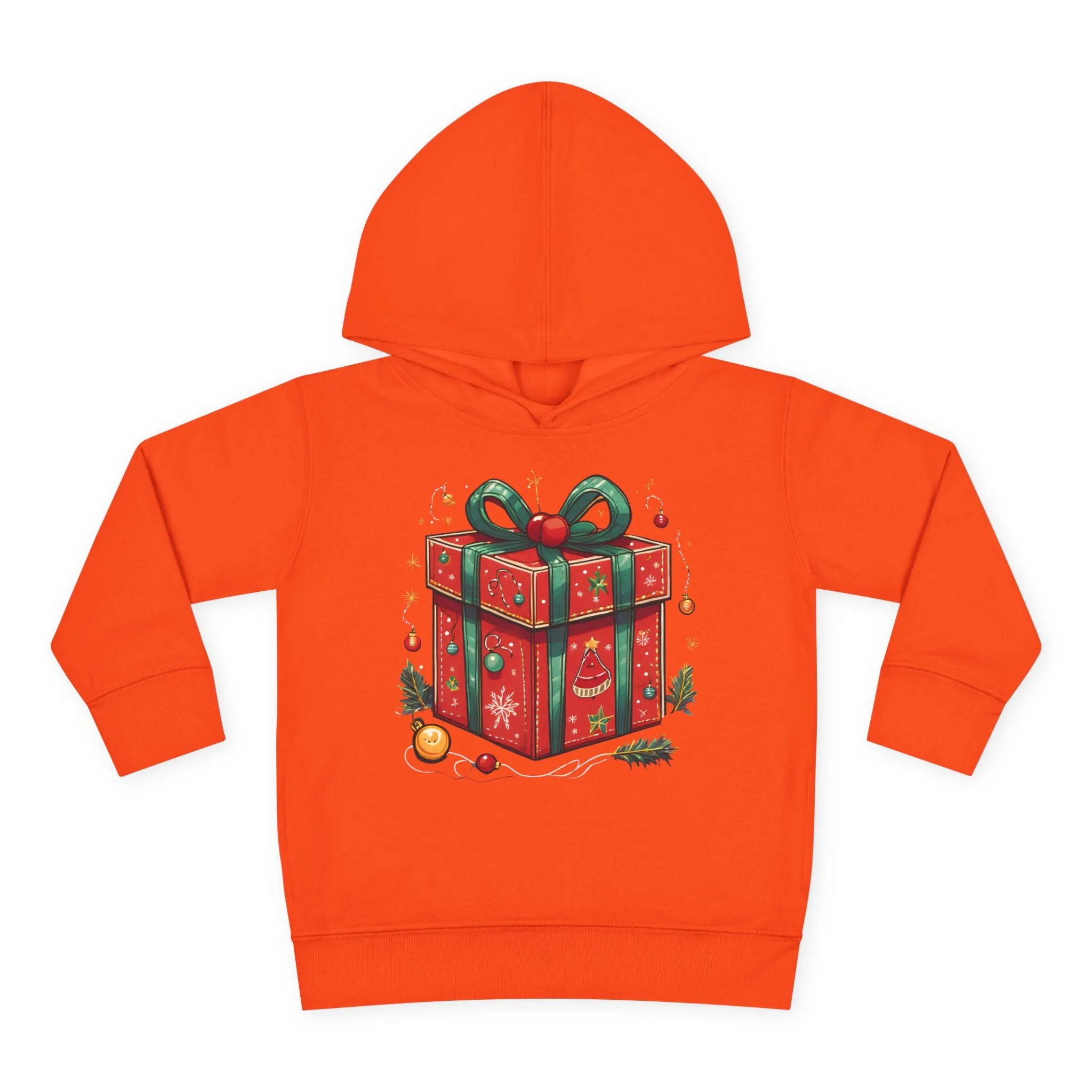 Christmas Gift Box Toddler Hoodie