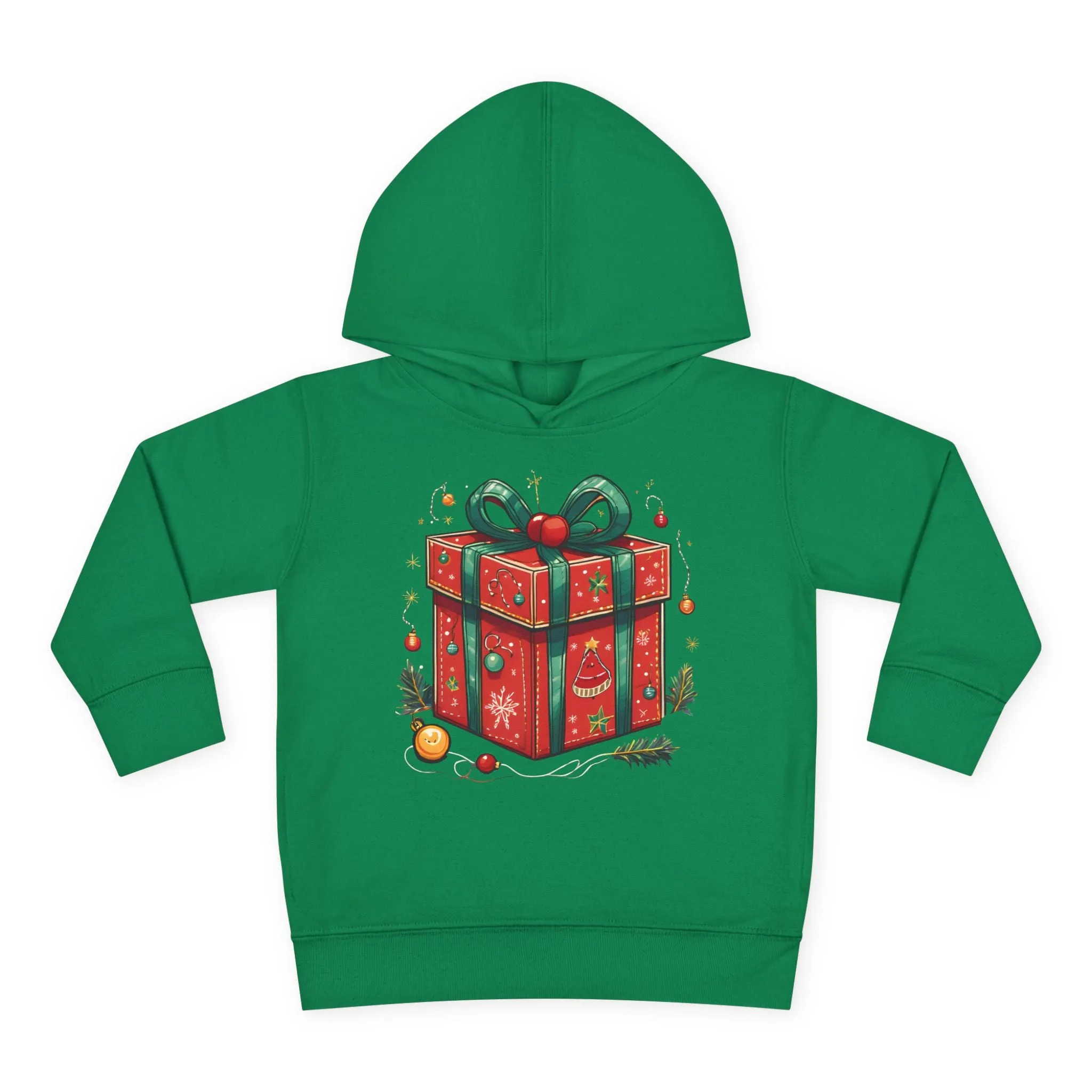 Christmas Gift Box Toddler Hoodie