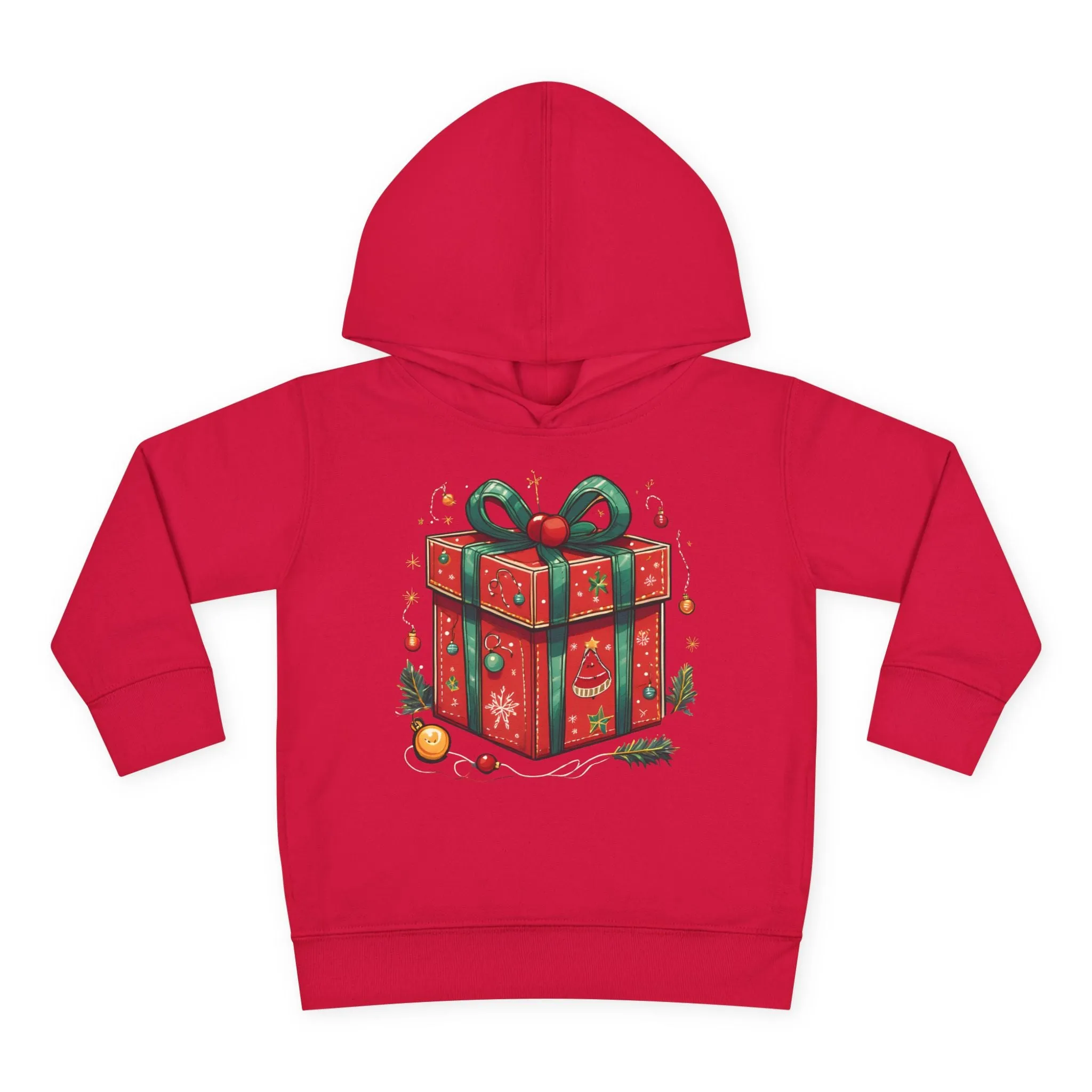 Christmas Gift Box Toddler Hoodie