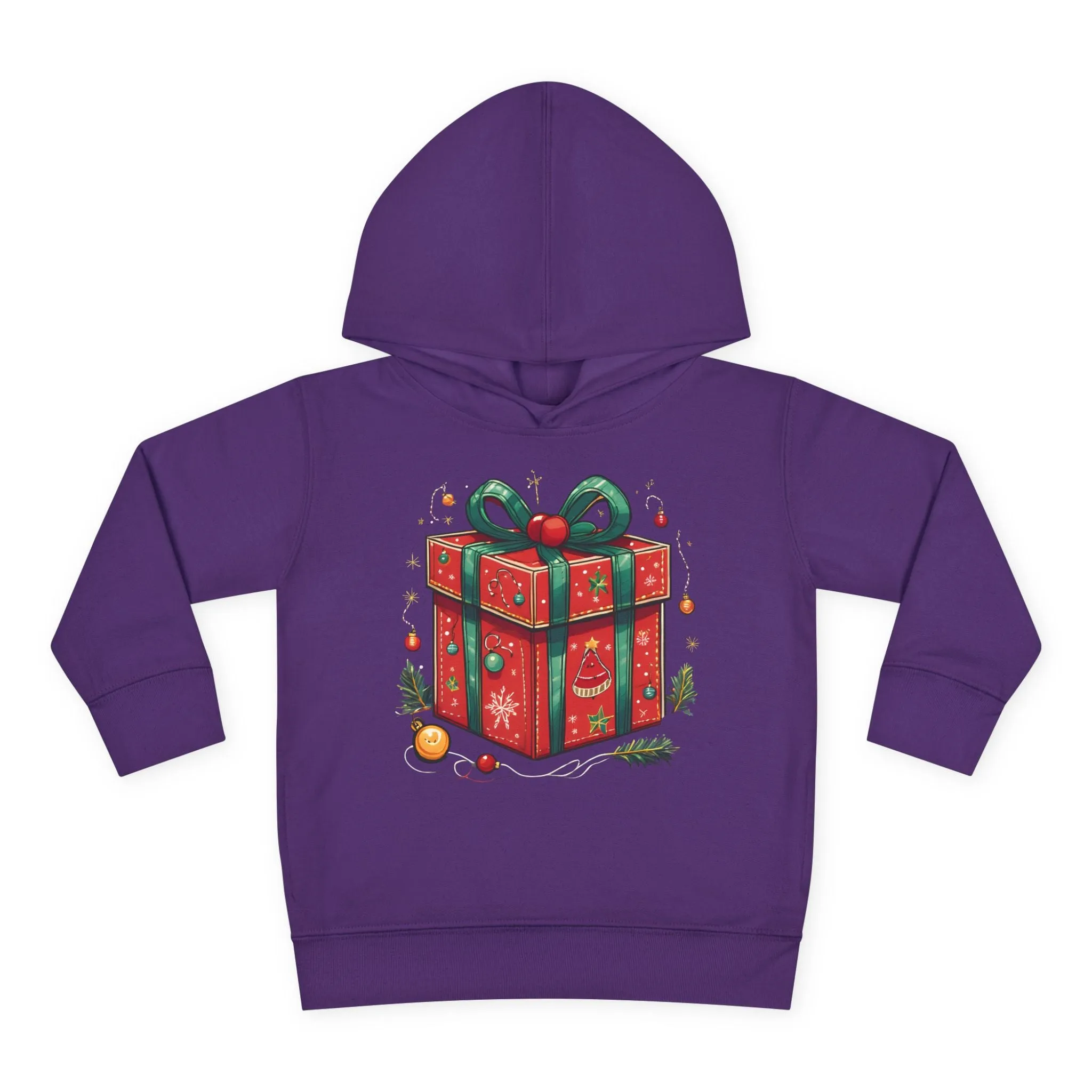 Christmas Gift Box Toddler Hoodie