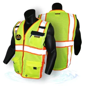 CLEARANCE! KwikSafety SUPREME | ANSI Class 2 Safety Vest - Model No.: KS3317