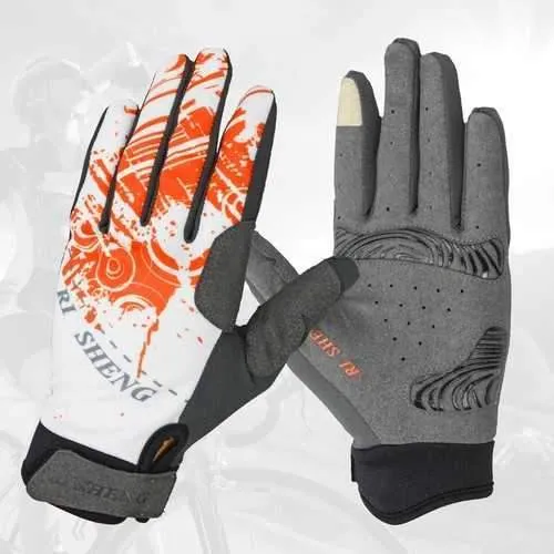 Cycling Bike Bicycle Gloves Riding Touch Screen Gloves Full Fingers Gloves