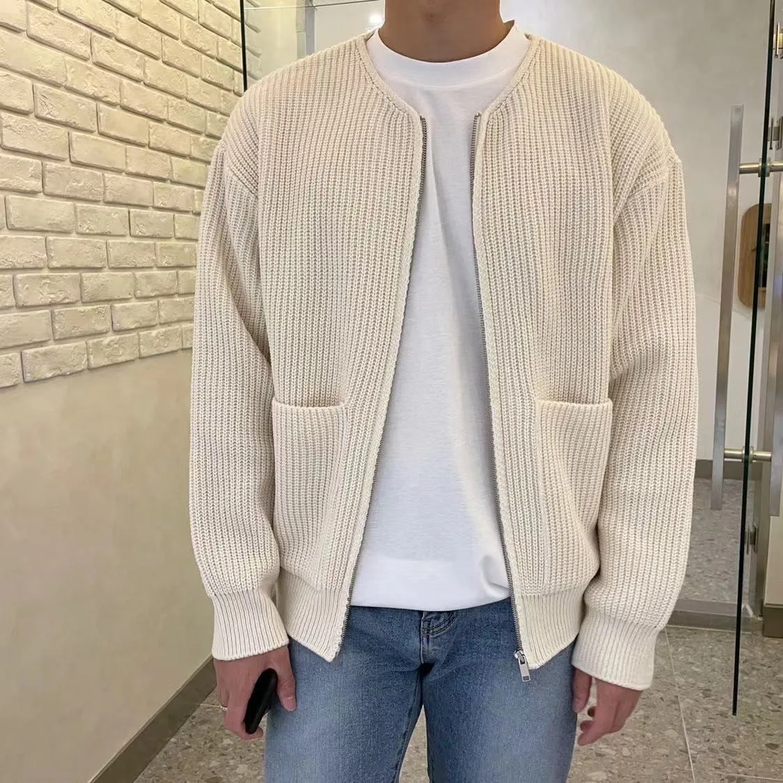 Daniel | Trendy knitted cardigan
