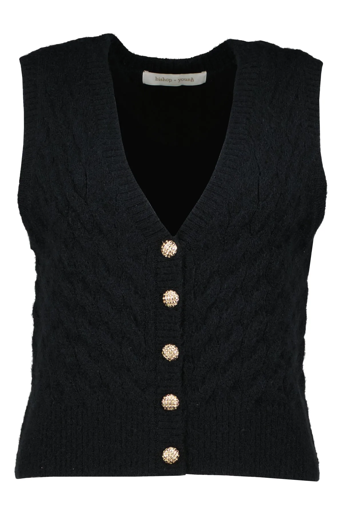 Estella Cable Knit Vest