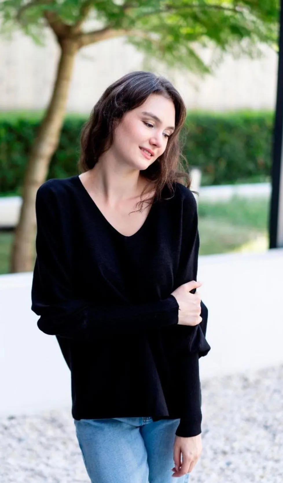 Follow Me Black Knit