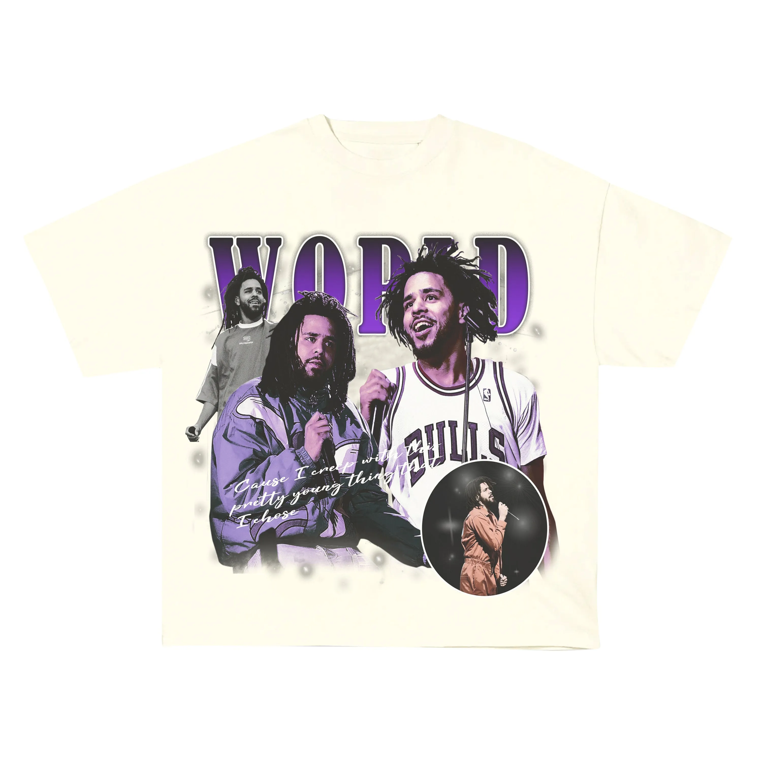 Hip-hop fashion brand distributes printed short-sleeved T-shirts
