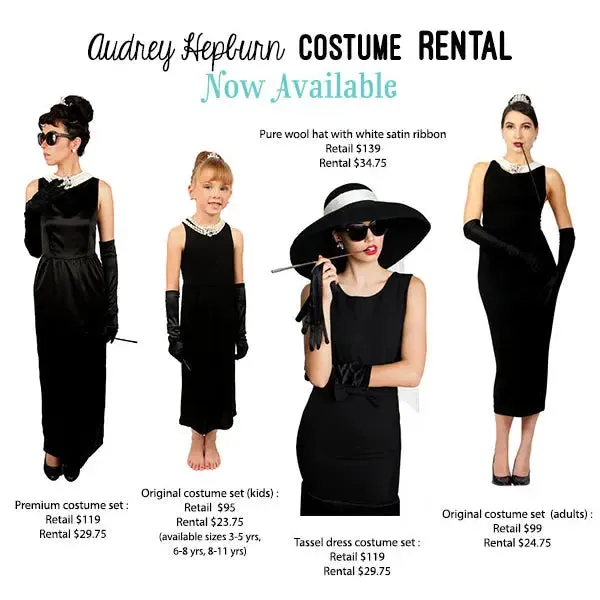 Holly Black Fringe Dress & Oversized Jewelry Set Inspired By BAT (Rental)