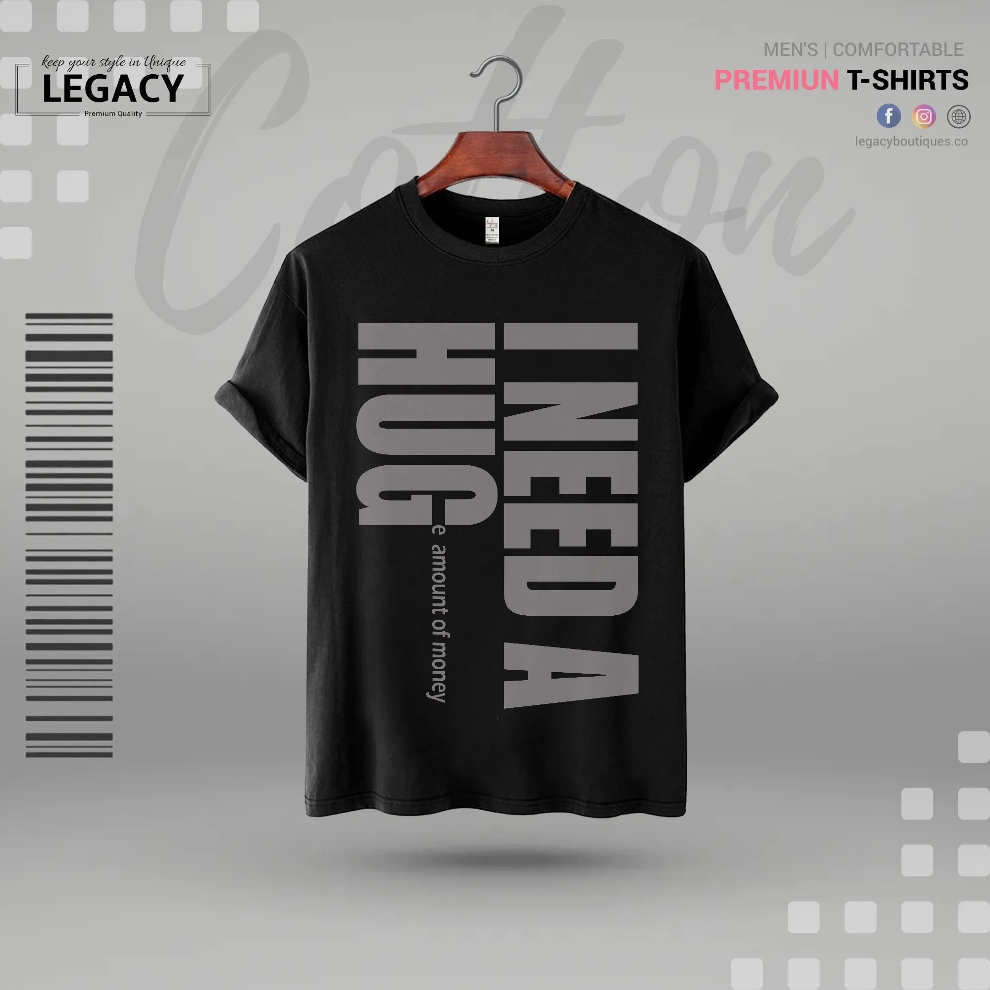 I need a huge amount of money Men Premium Designer Edition T Shirt
