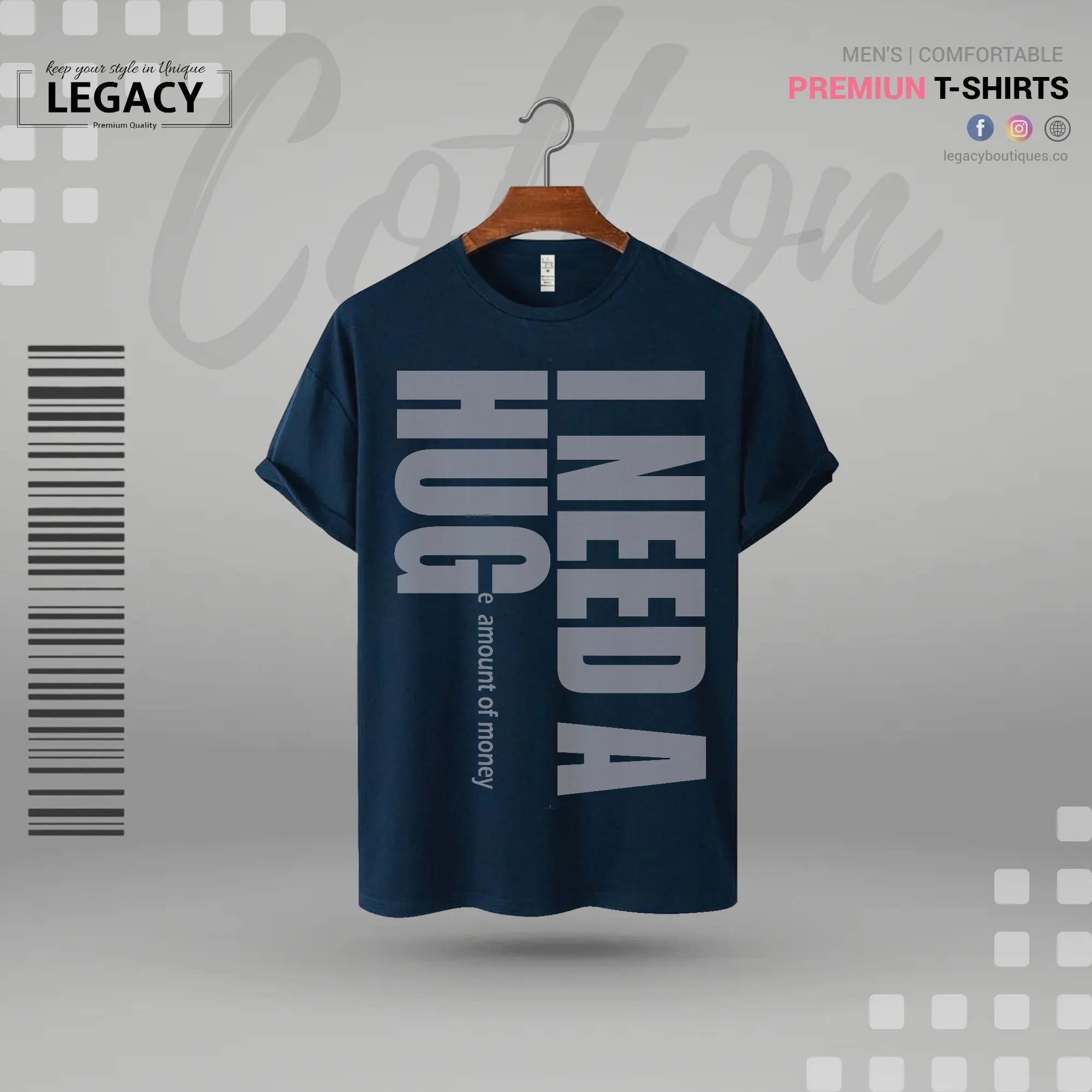 I need a huge amount of money Men Premium Designer Edition T Shirt