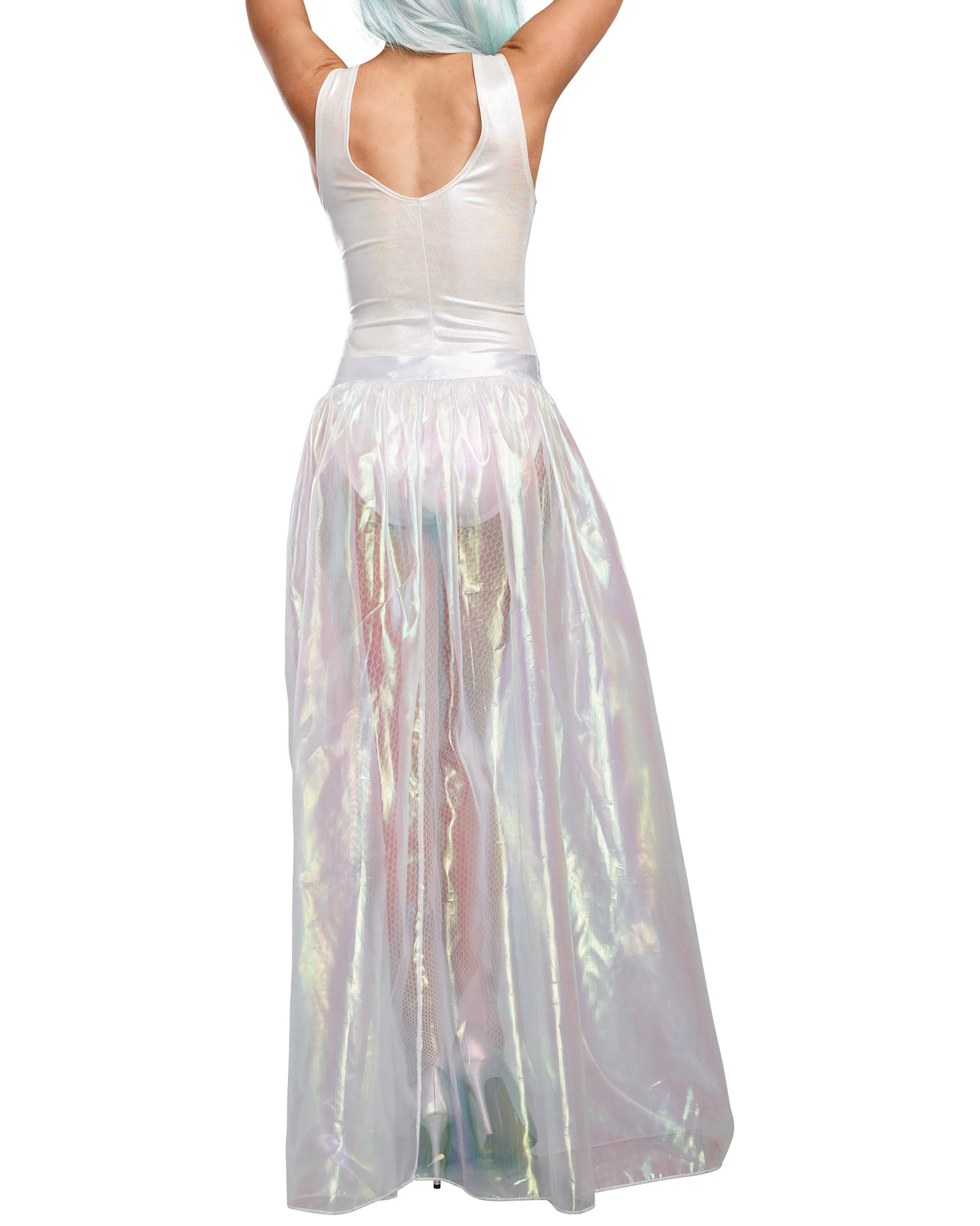 Iridescent Sparkly Maxi Skirt