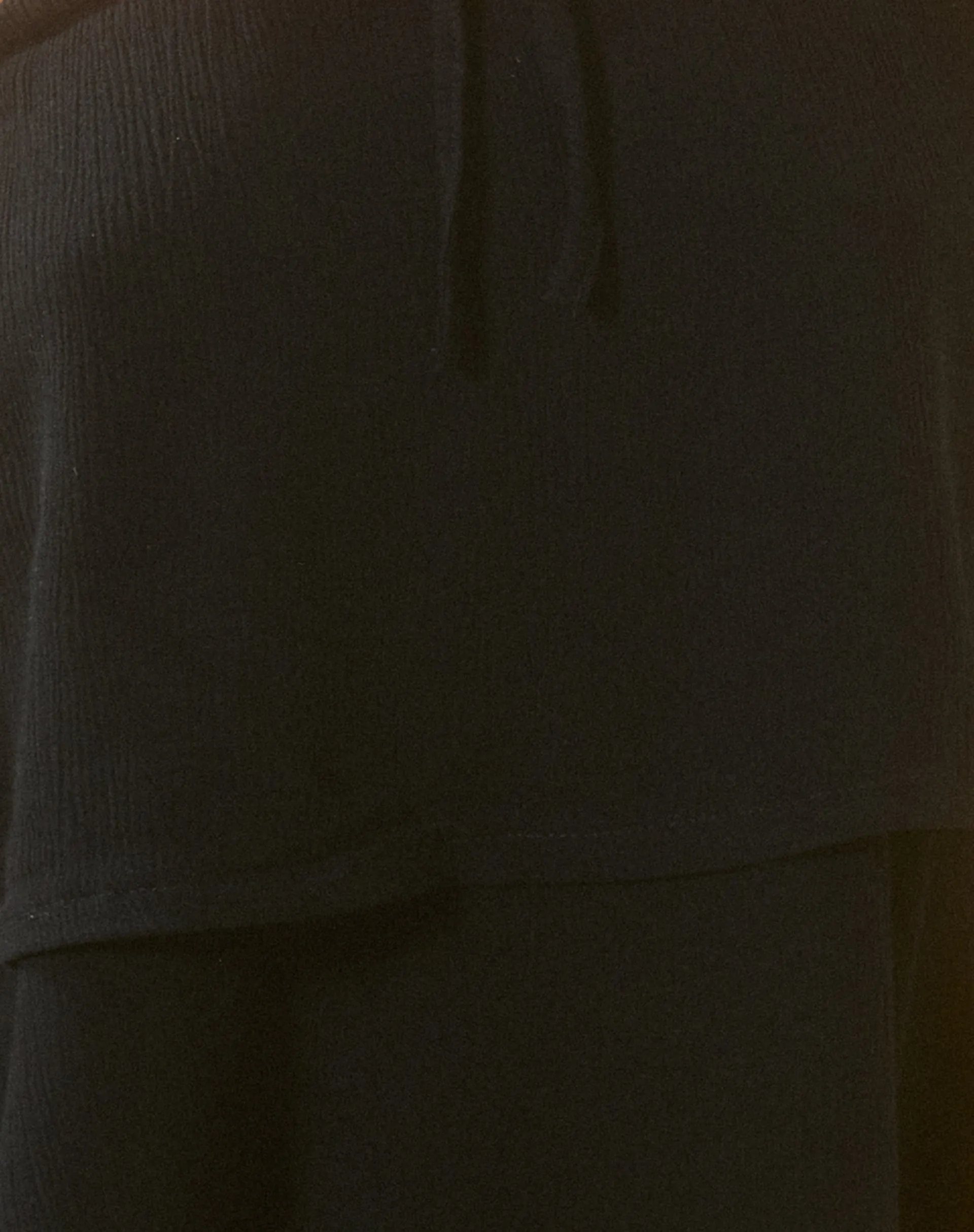 Jimin Layered Bandeau Top in Crinkle Black