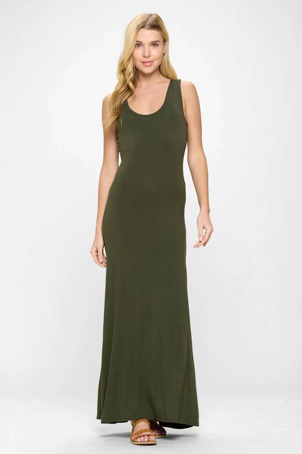 Kelly Knit Racerback Maxi Dress