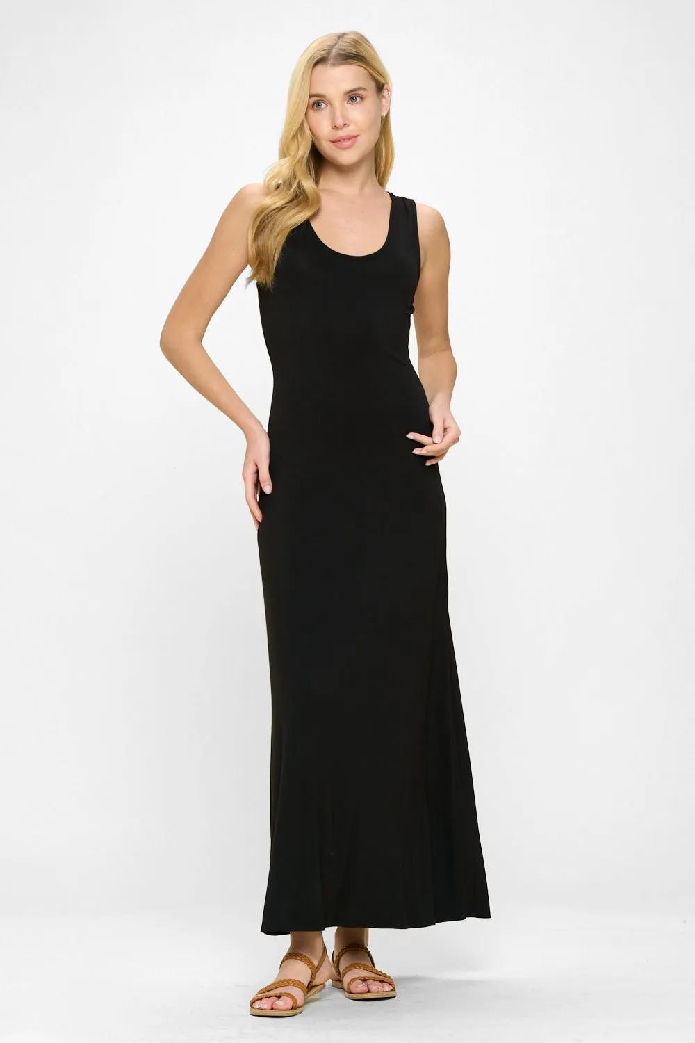 Kelly Knit Racerback Maxi Dress