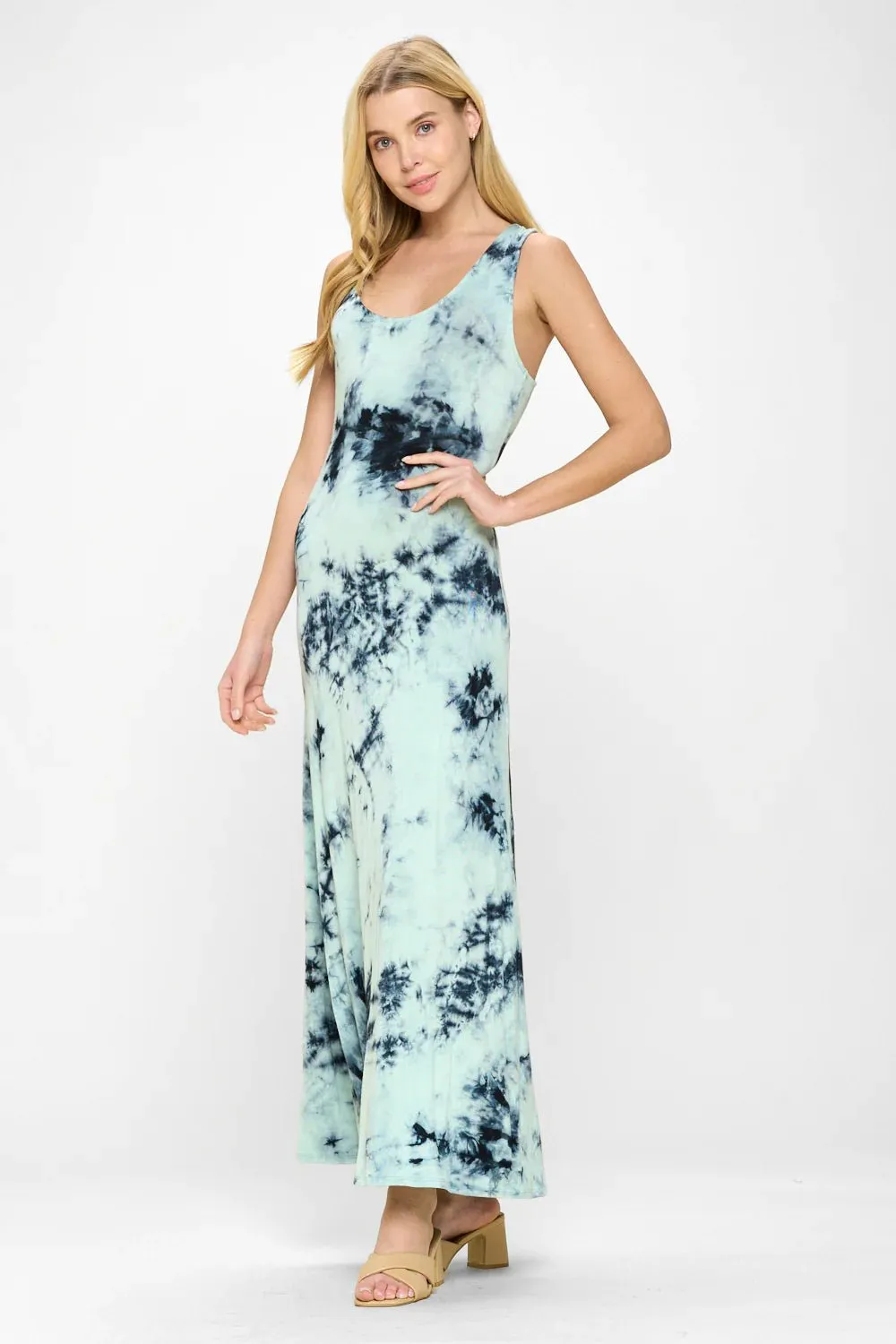 Kelly Knit Racerback Maxi Dress