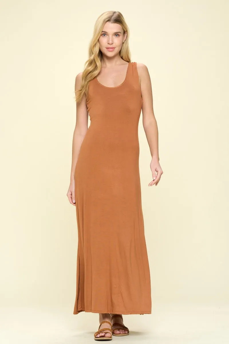 Kelly Knit Racerback Maxi Dress