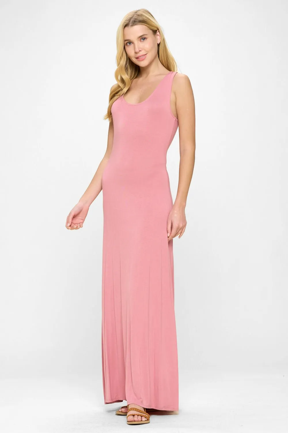 Kelly Knit Racerback Maxi Dress