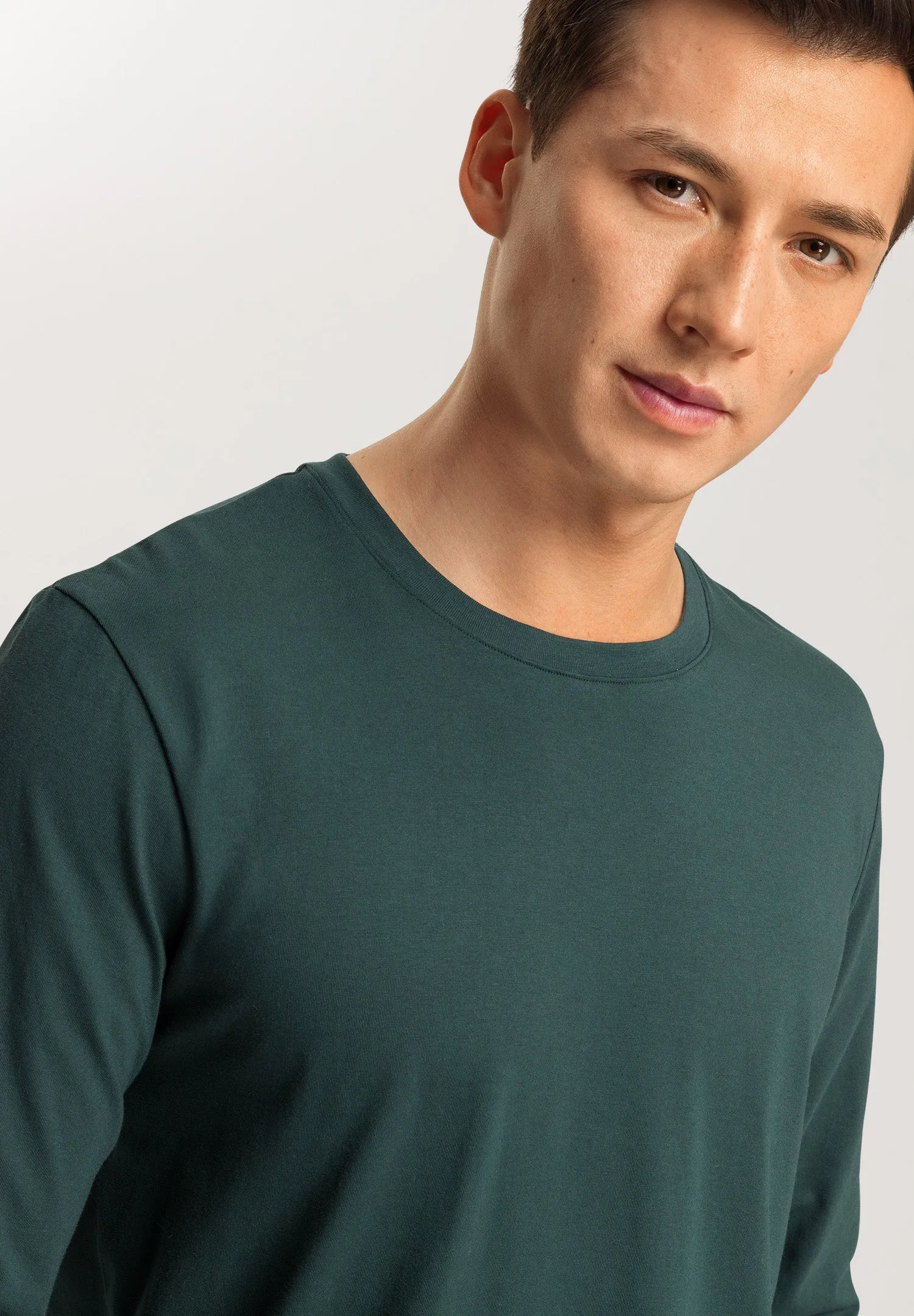 Living Shirts Cotton Crew Neck Top | Laurel 75053-2743