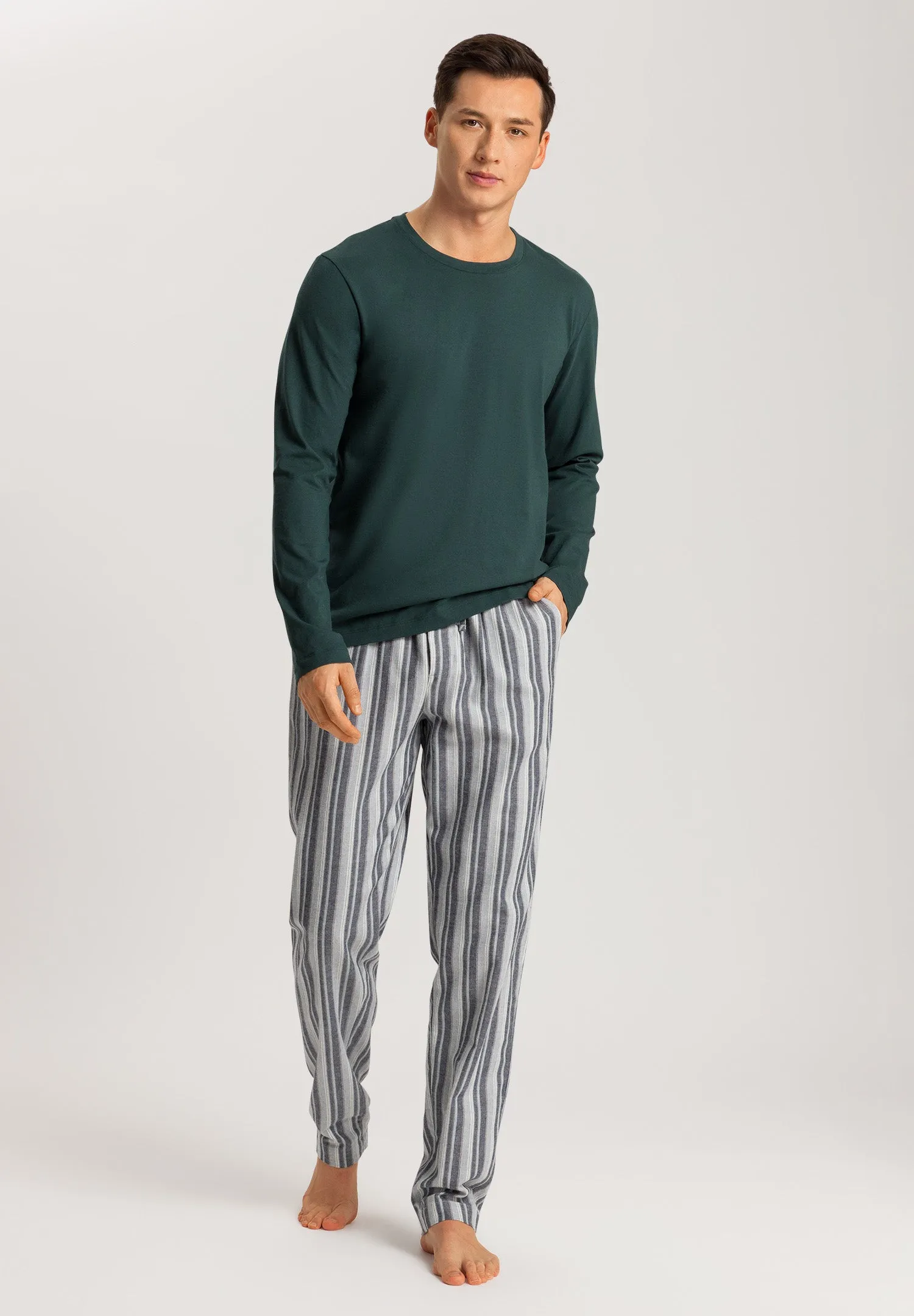 Living Shirts Cotton Crew Neck Top | Laurel 75053-2743