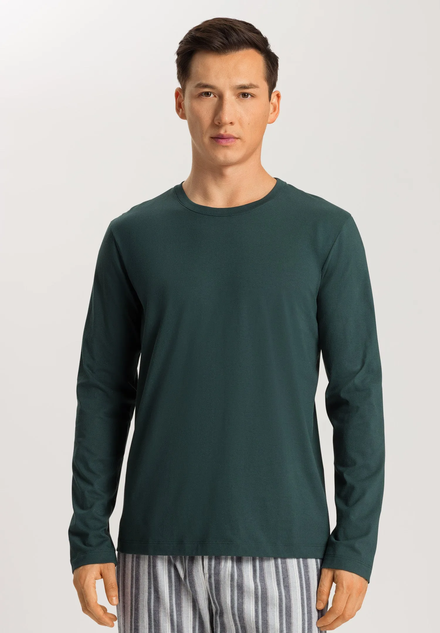 Living Shirts Cotton Crew Neck Top | Laurel 75053-2743