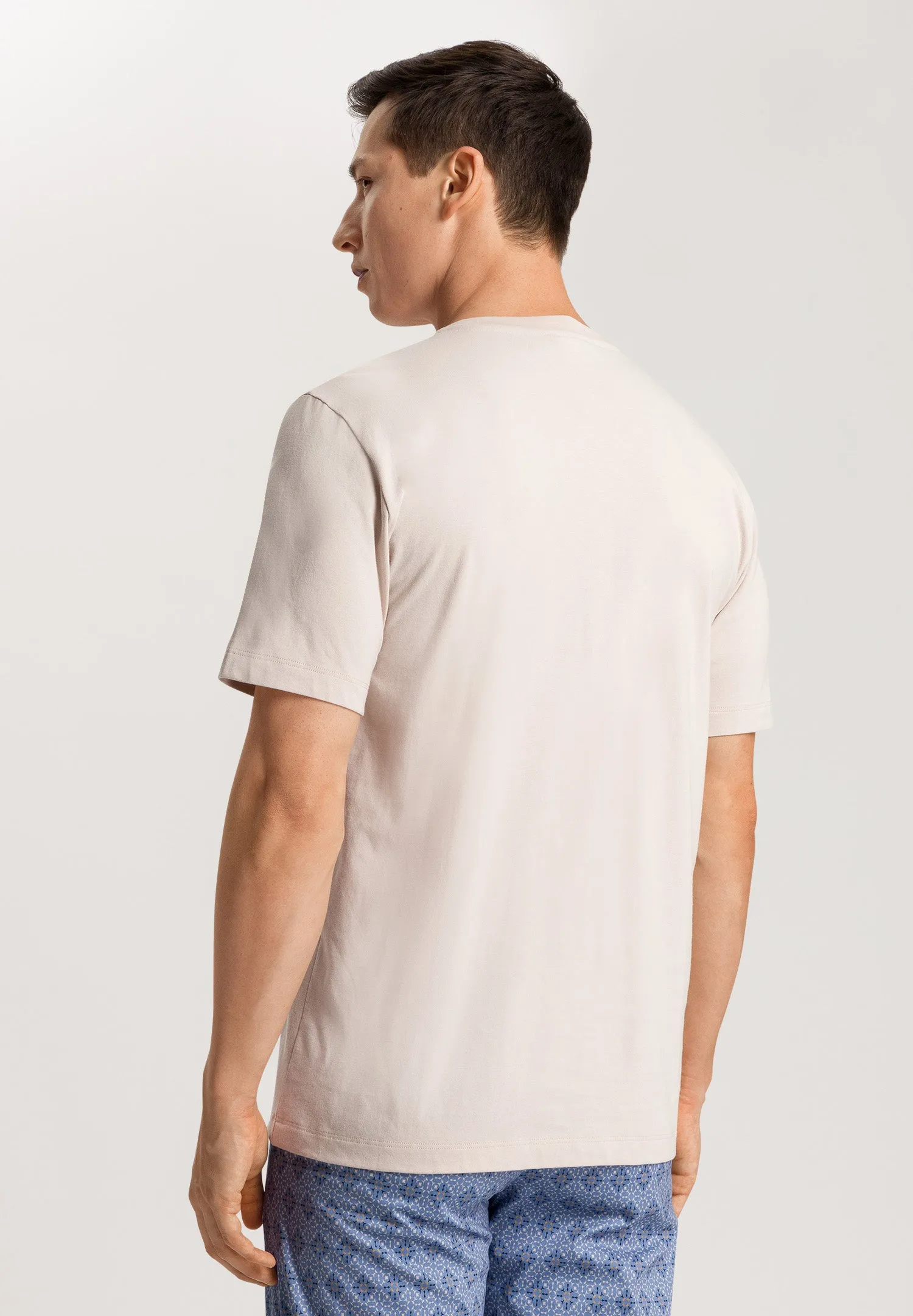 Living Shirts Jersey Cotton Crew Neck T-Shirt | Silver Grey 75050-2685