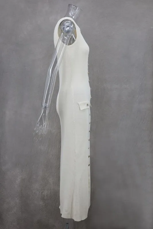 LONG MAXI KNIT DRESS