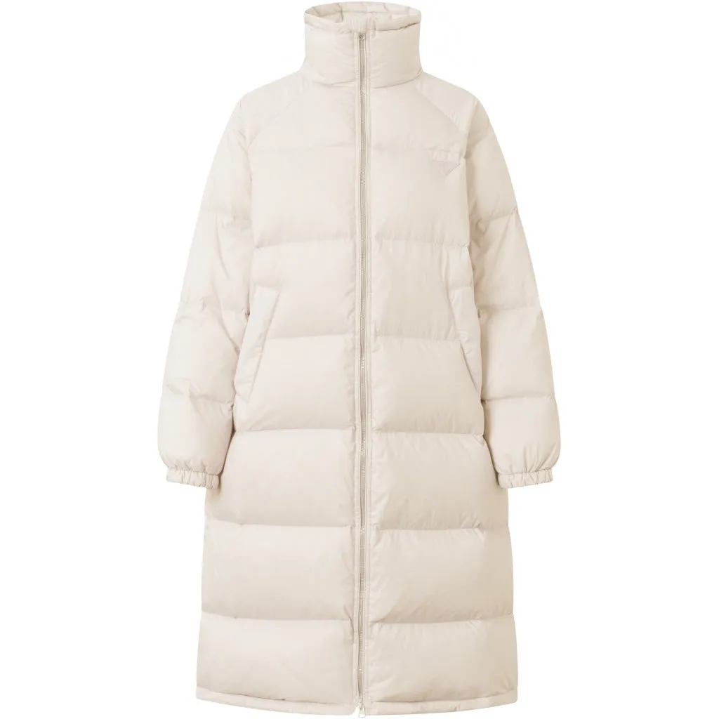 Long Puffer Jacket - Sand