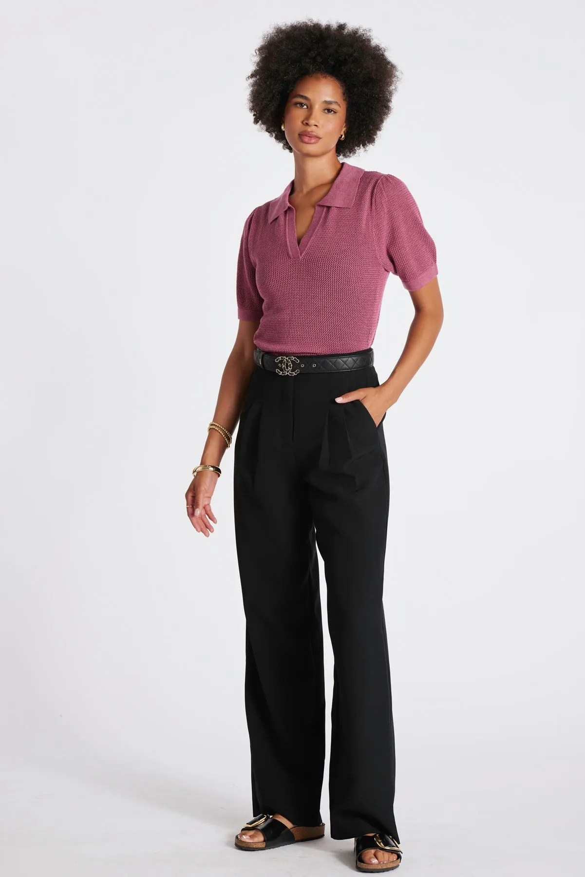 Madison Pleat Pant