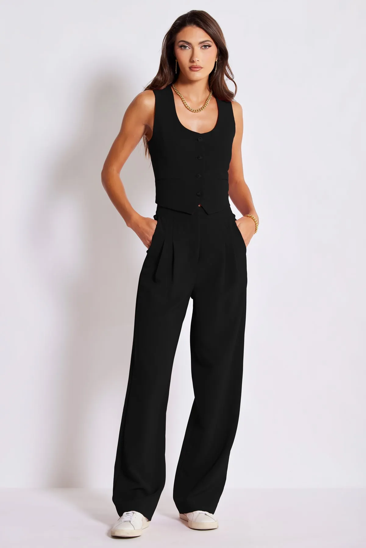 Madison Pleat Pant