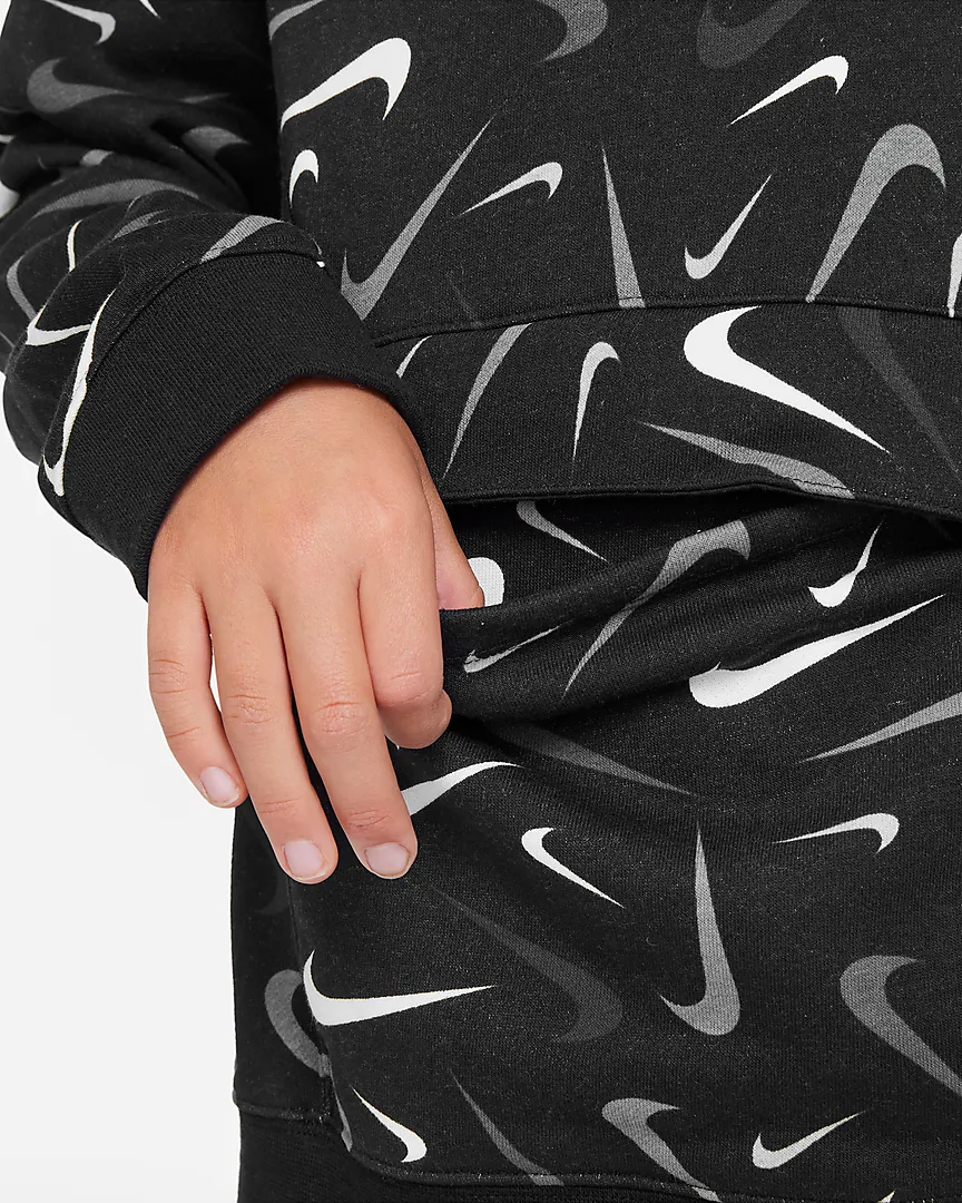 Nike Older Kids' Printed Pullover Hoodie