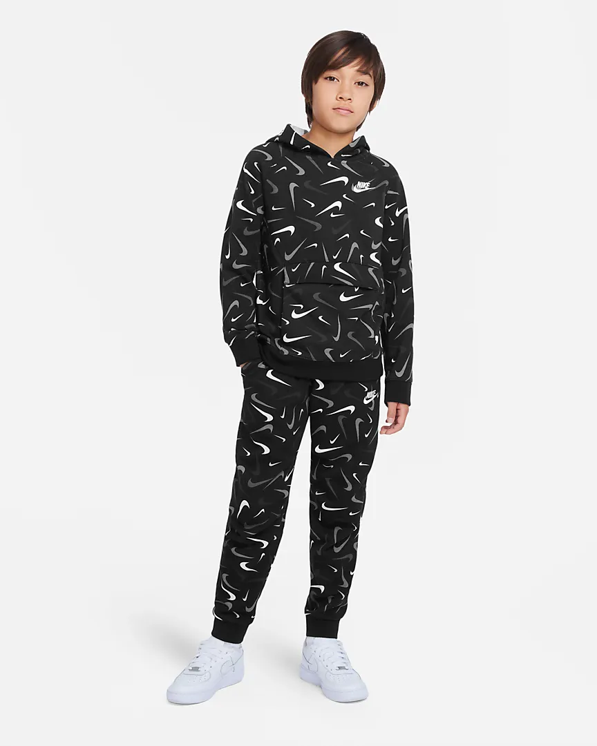 Nike Older Kids' Printed Pullover Hoodie