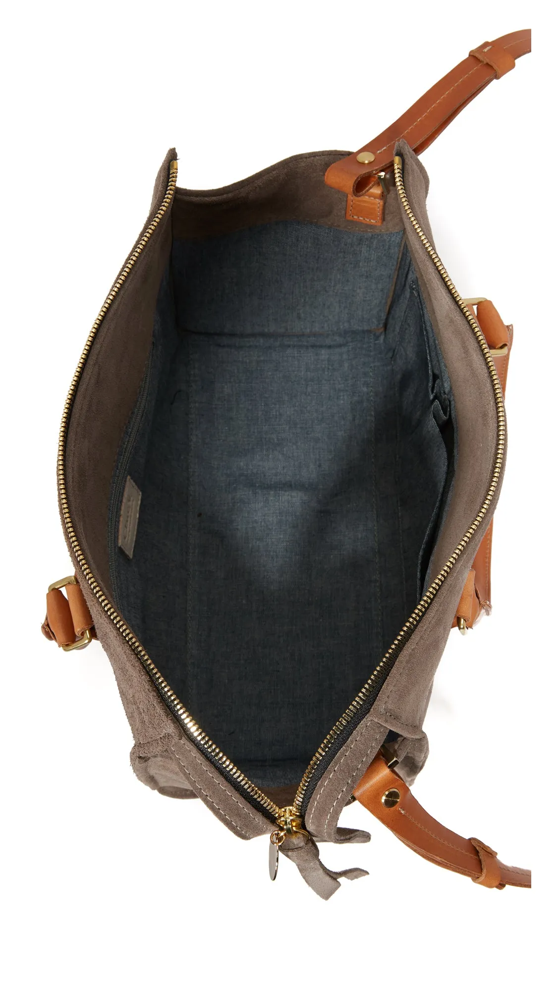 Petite Sandrine Suede Handbag