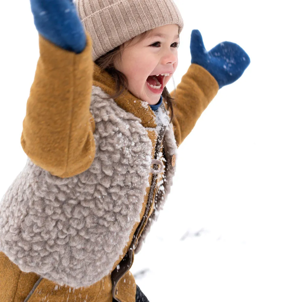 Plush Vest - Wool/Tencel Teddy (1-6y)