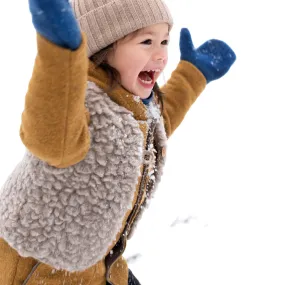 Plush Vest - Wool/Tencel Teddy (1-6y)