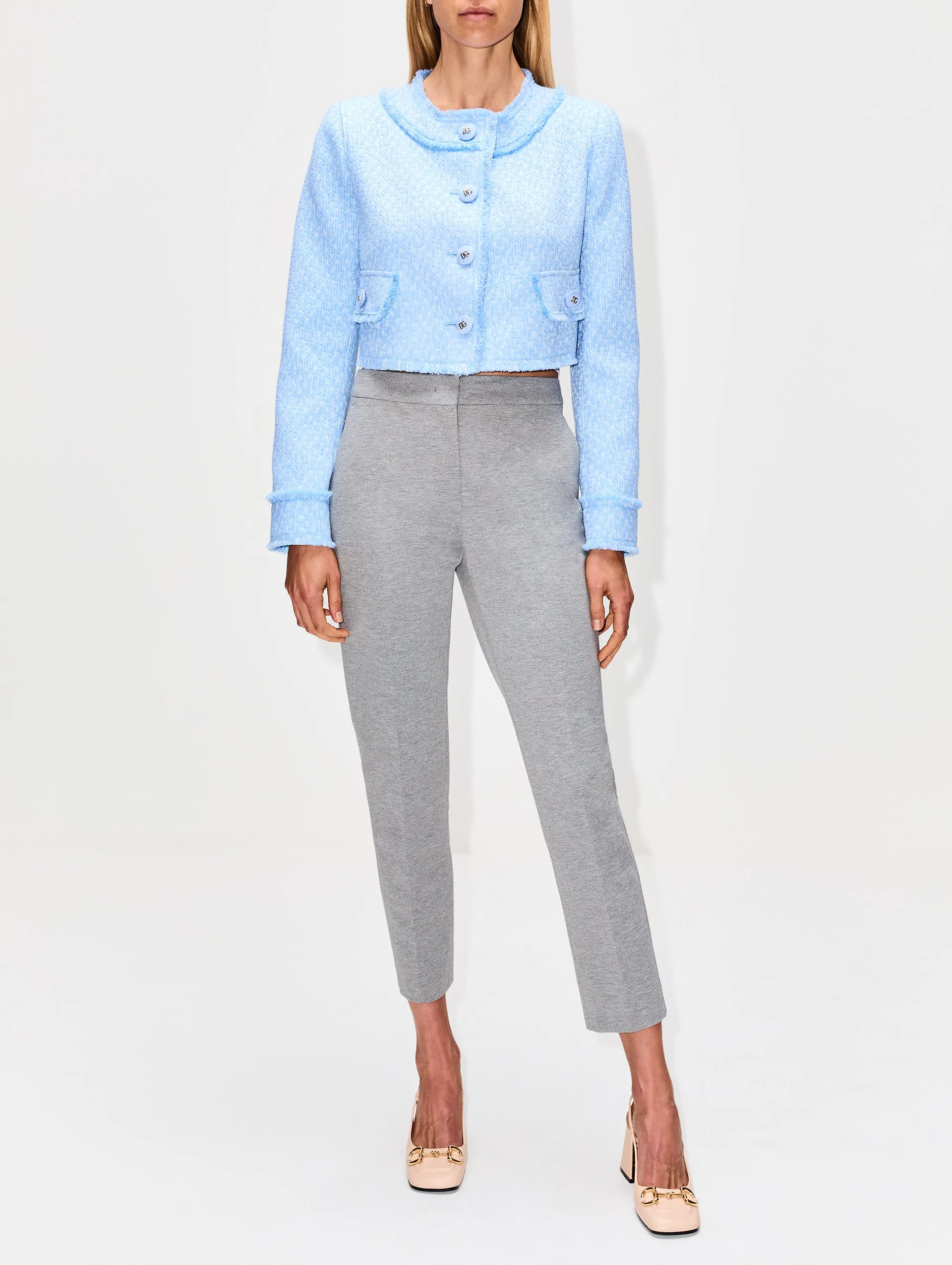 Rachel Tweed Cropped Jacket