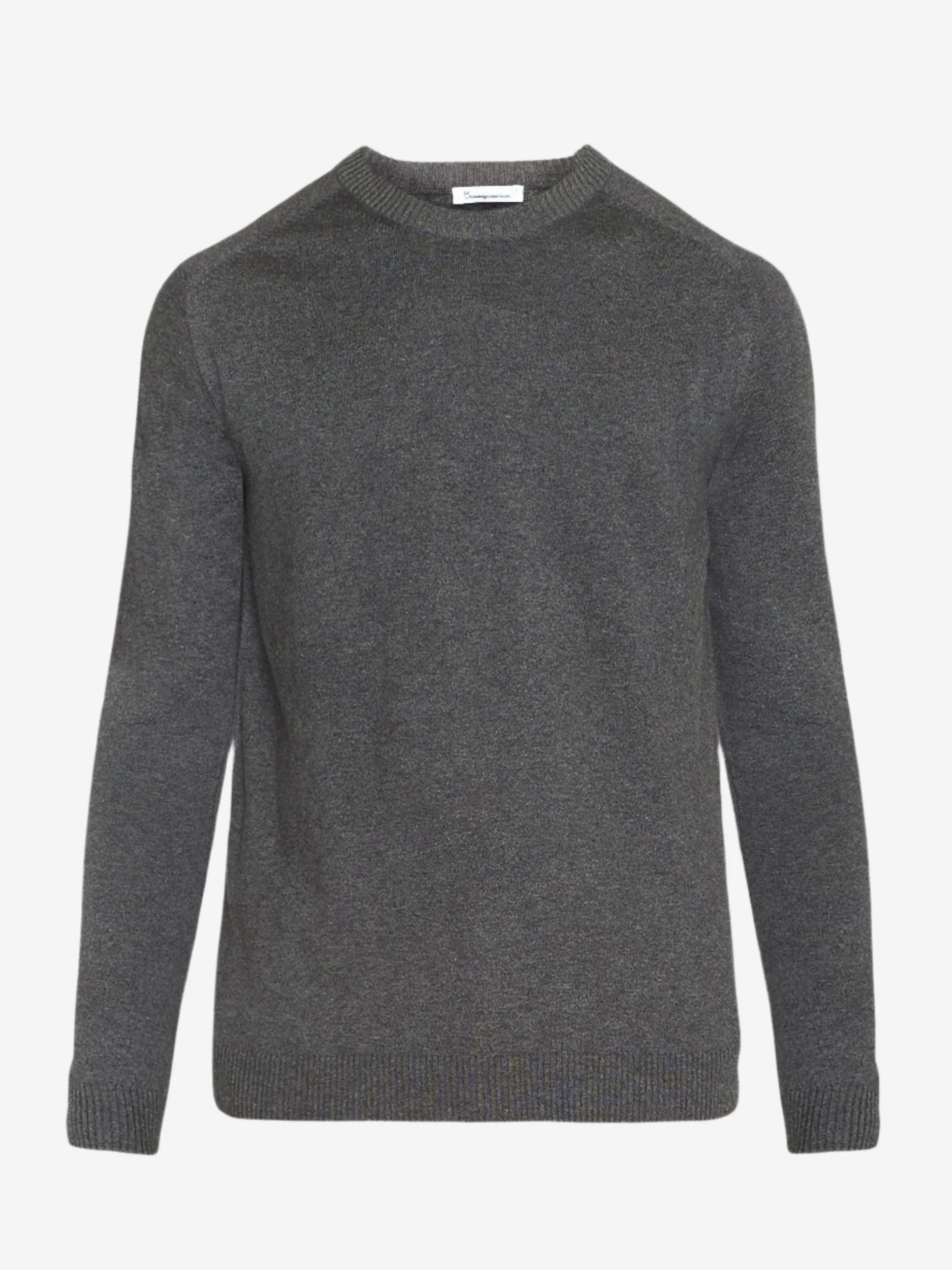 Regular merino knit crew neck