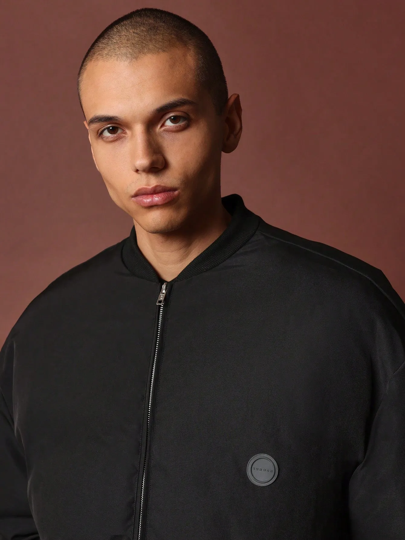 Regular Zip-Up Puffer Jacket