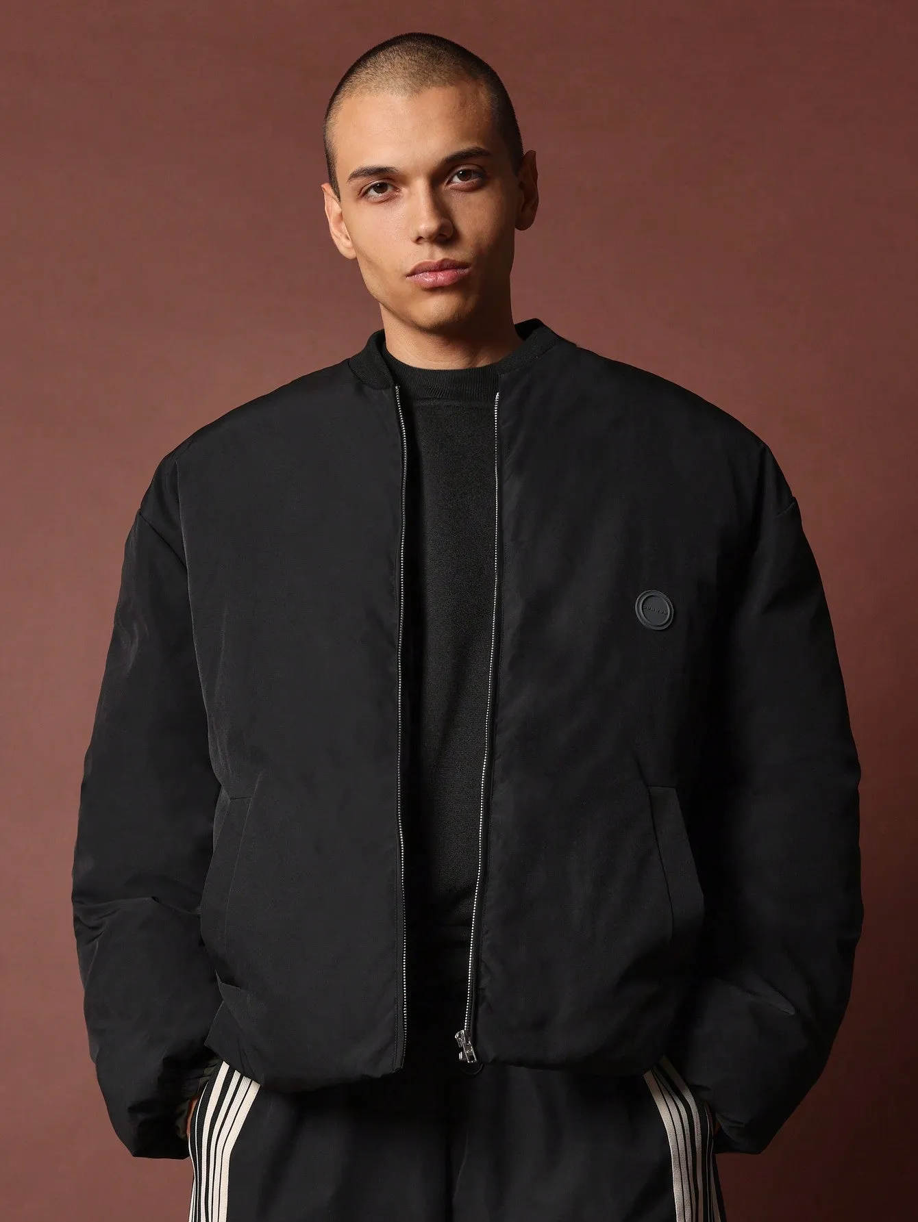 Regular Zip-Up Puffer Jacket